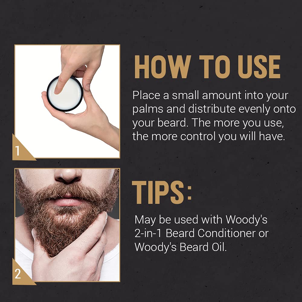 Foto 7 pulgar | Bálsamo Para Barba Woody, Acondicionador Y Cera Para Peinar 2 En 1, 60 Ml - Venta Internacional.