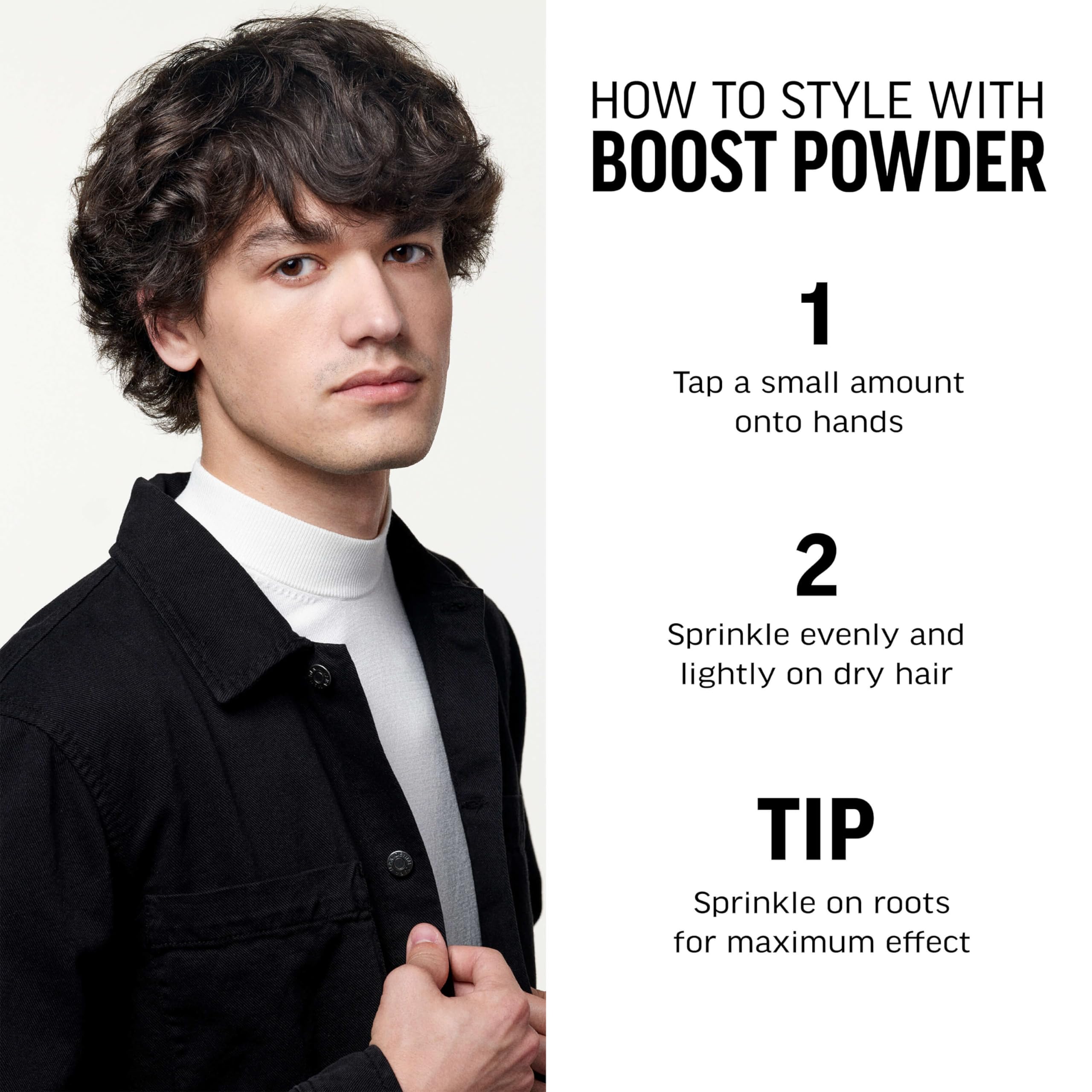 Foto 3 | Hair Boost Powder American Crew Para Hombre Proporciona Elevación Y Volumen - Venta Internacional.