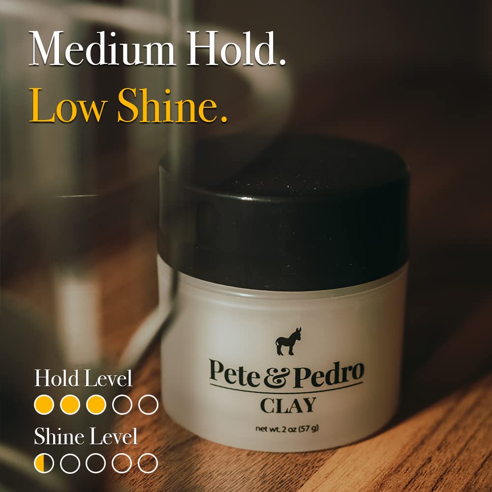Foto 4 pulgar | Arcilla Para Peinar Pete & Pedro Medium Hold 60 Ml Para Hombre - Venta Internacional.