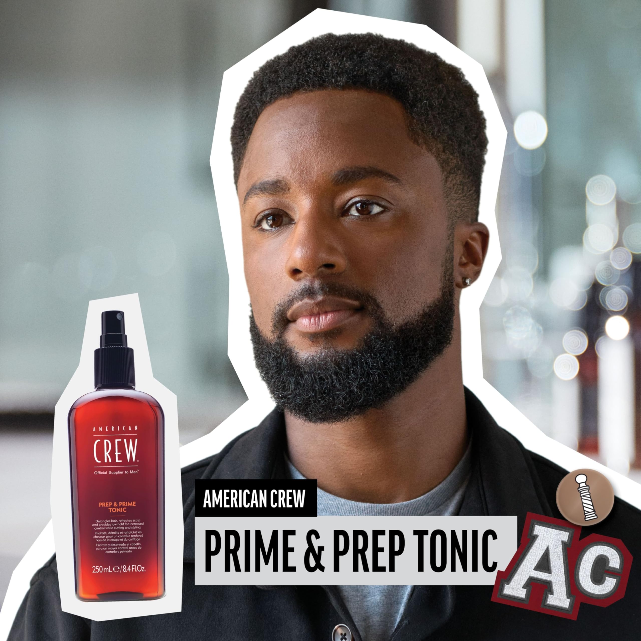 Foto 5 pulgar | Tónico Hair Prep & Prime American Crew 250 Ml - Venta Internacional.