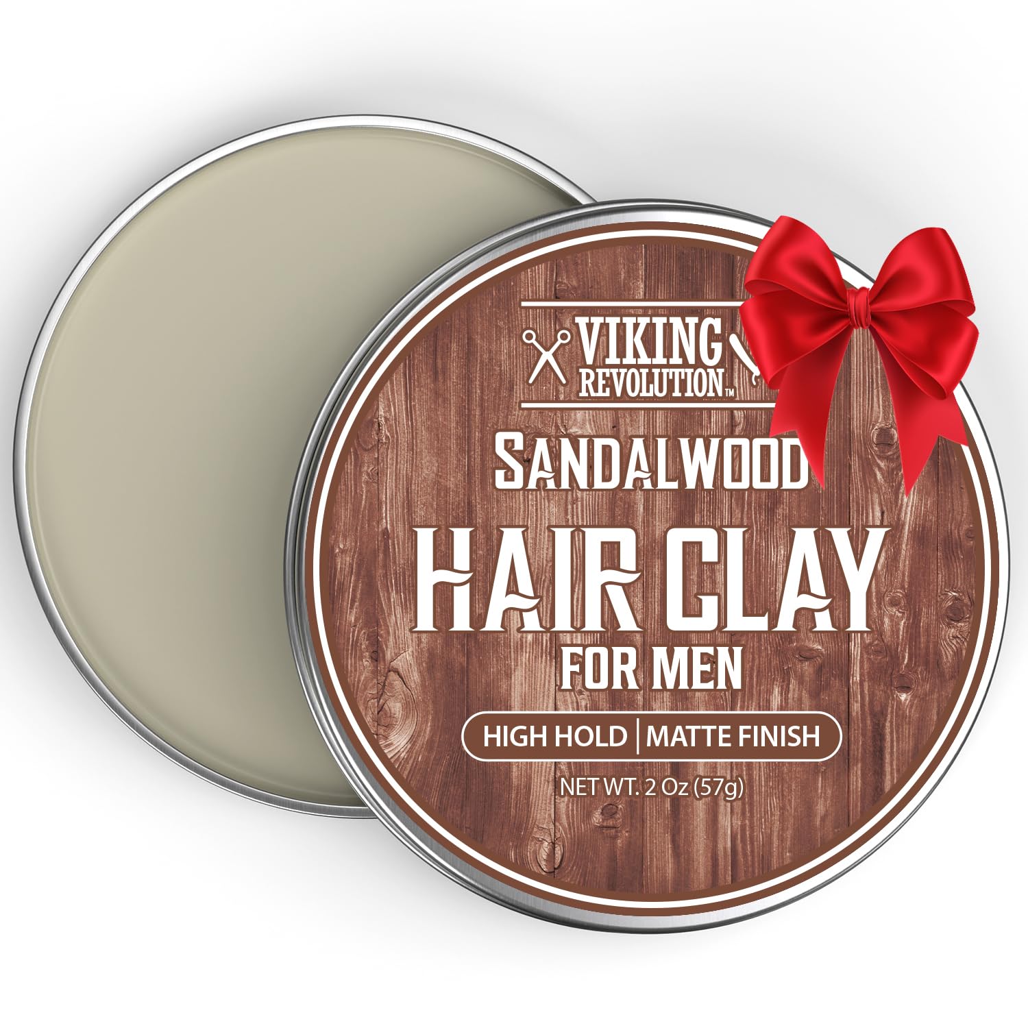 Arcilla Para El Cabello Viking Revolution Sandalwood, 60 Ml, Para Hombre - Venta Internacional. $486