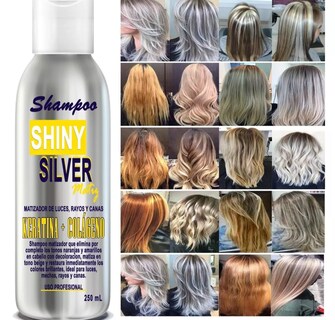 Foto 1 | Shampoo Matizador Silver 250ml Cabello Rubio