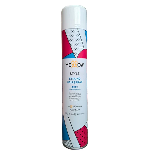 Foto 2 pulgar | Spray para Cabello Fijación Fuerte Alfaparf Yellow Style Strong Hairspray 500ml