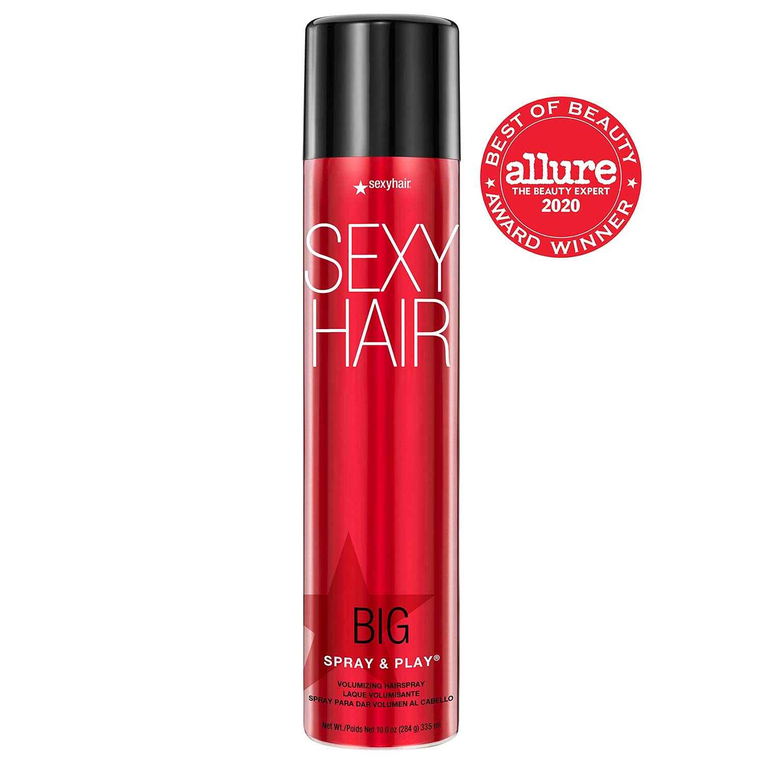 Foto 4 pulgar | Venta Internacional - Hairspray Sexyhair Spray & Play Voluminizador 300 Ml