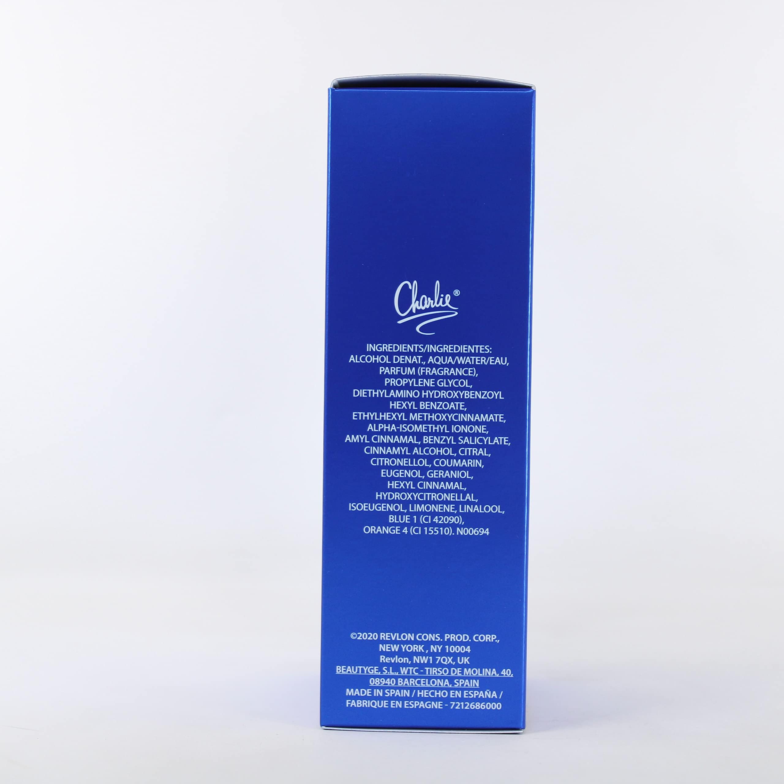 Foto 3 pulgar | Perfume Revlon Charlie Blue Natural Spray 100 Ml para Mujer - Venta Internacional