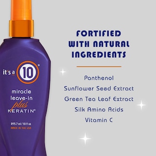 Foto 3 | Spray para Cabello It's A 10 Miracle Leave-in Plus Keratin 300 ml - Venta Internacional