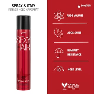 Foto 3 | Laca Para El Cabello Sexyhair Big Spray & Stay Intense Hold 45 ml - Venta Internacional
