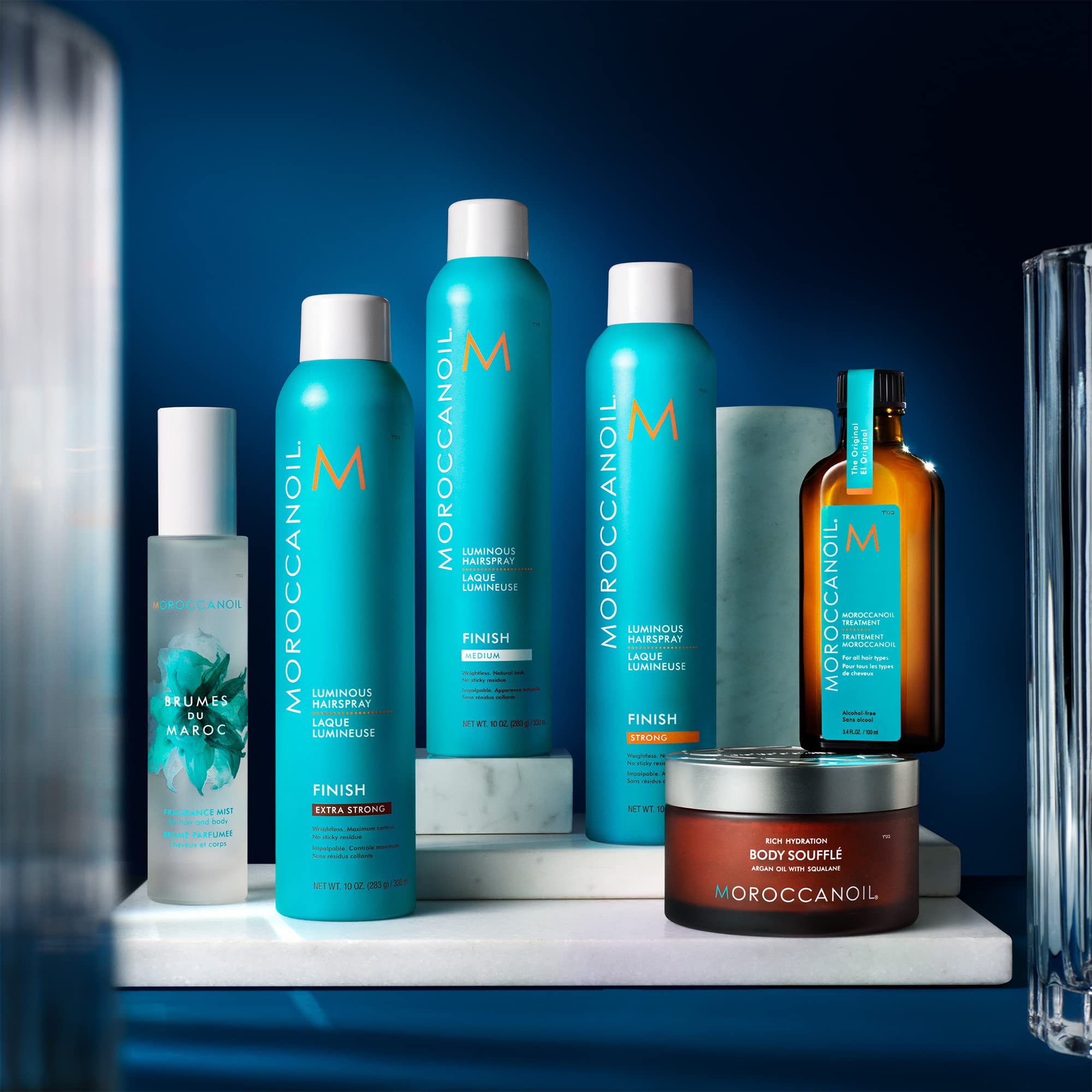 Foto 8 pulgar | Laca para Cabello Moroccanoil Luminous Extra Strong 300 ml - Venta Internacional