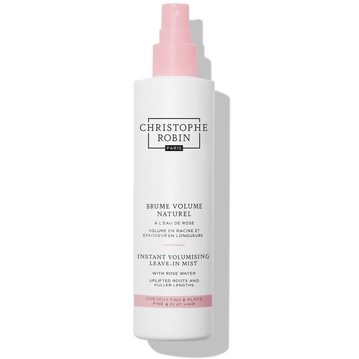 Bruma Voluminizadora Christophe Robin Instant con Agua De Rosas 150 ml - Venta Internacional