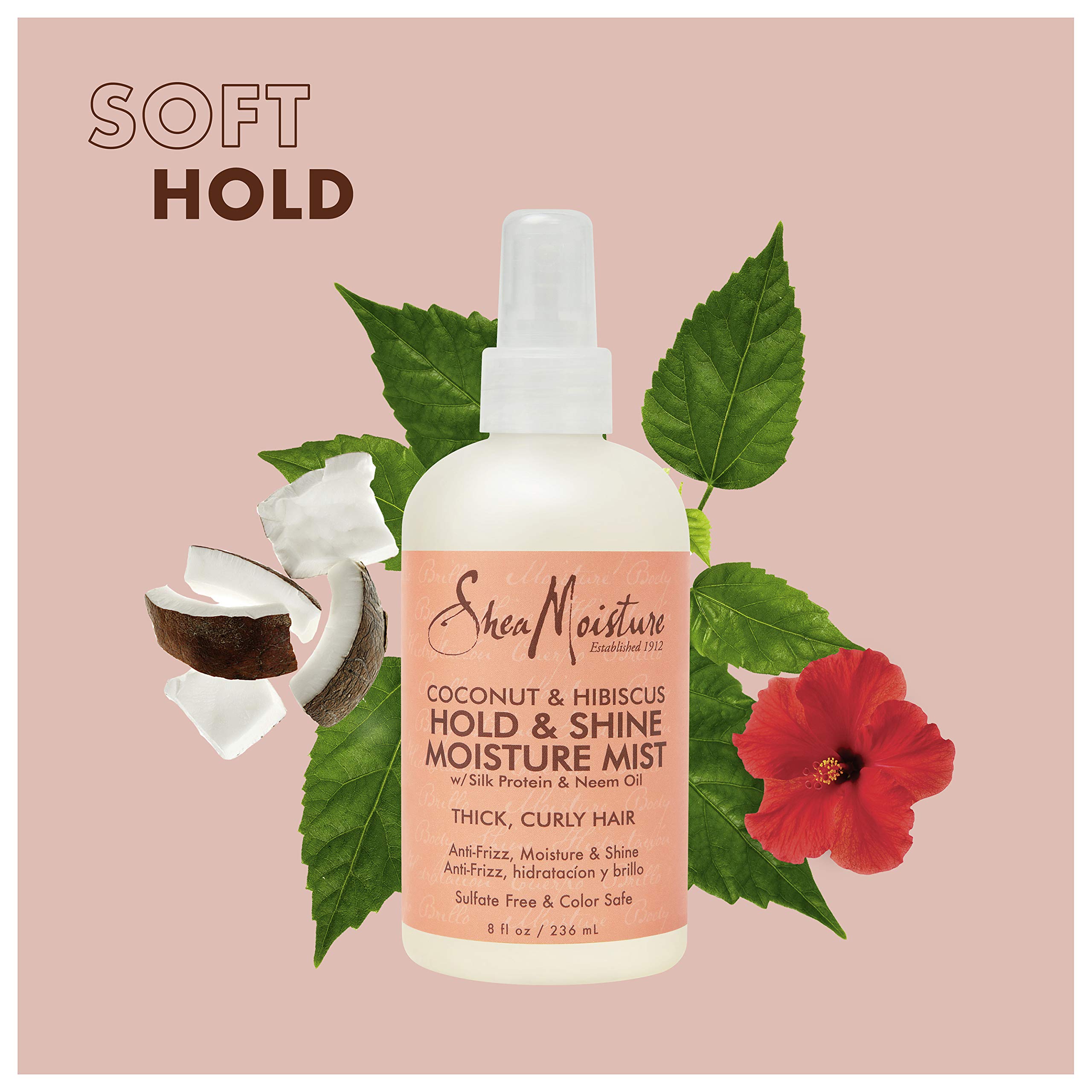 Foto 5 pulgar | Moisture Mist Sheamoisture Retiene Y Brilla Para Cabello Grueso Y Rizado - Venta Internacional.