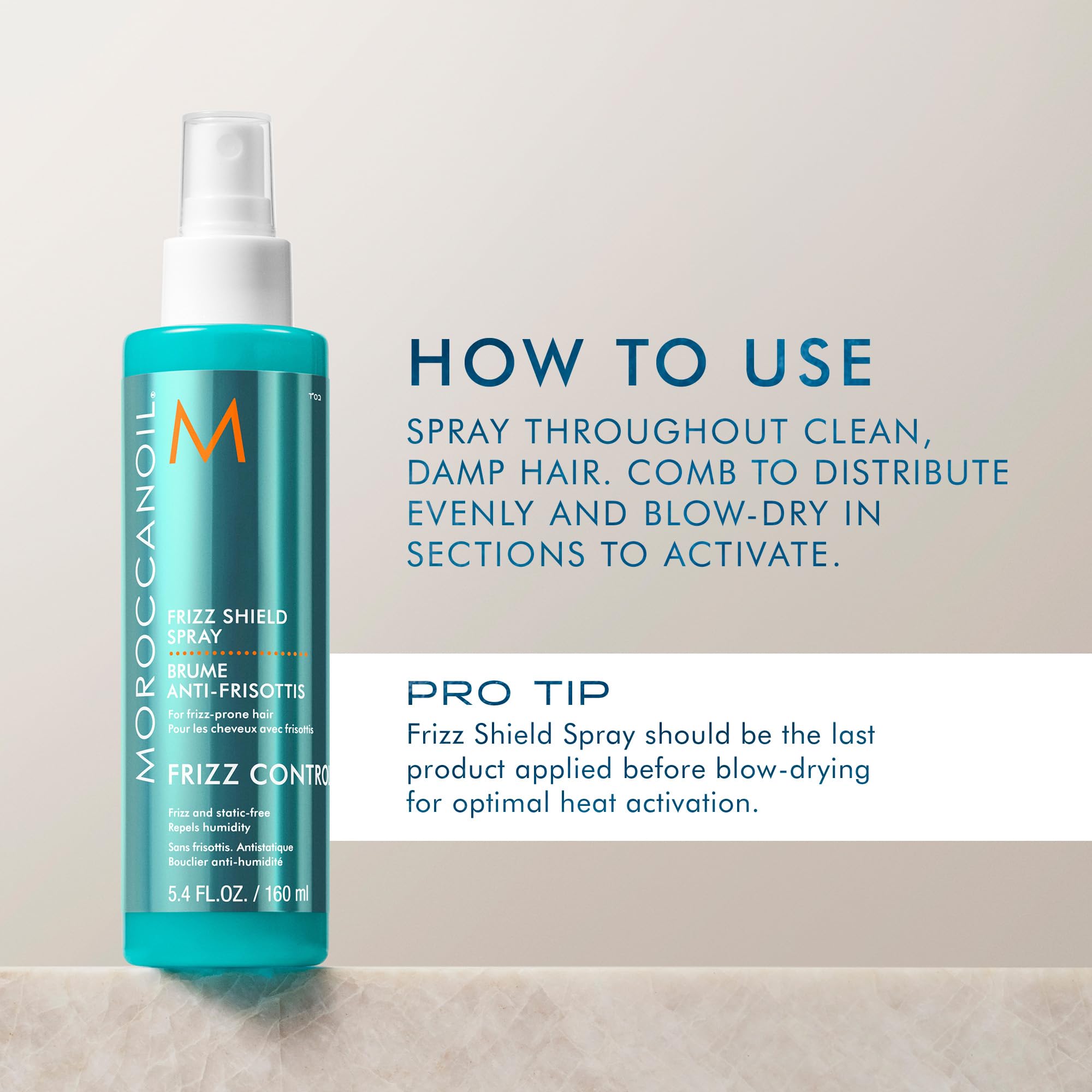 Foto 4 pulgar | Spray de Peinado Moroccanoil Frizz Shield 160 Ml - Venta Internacional