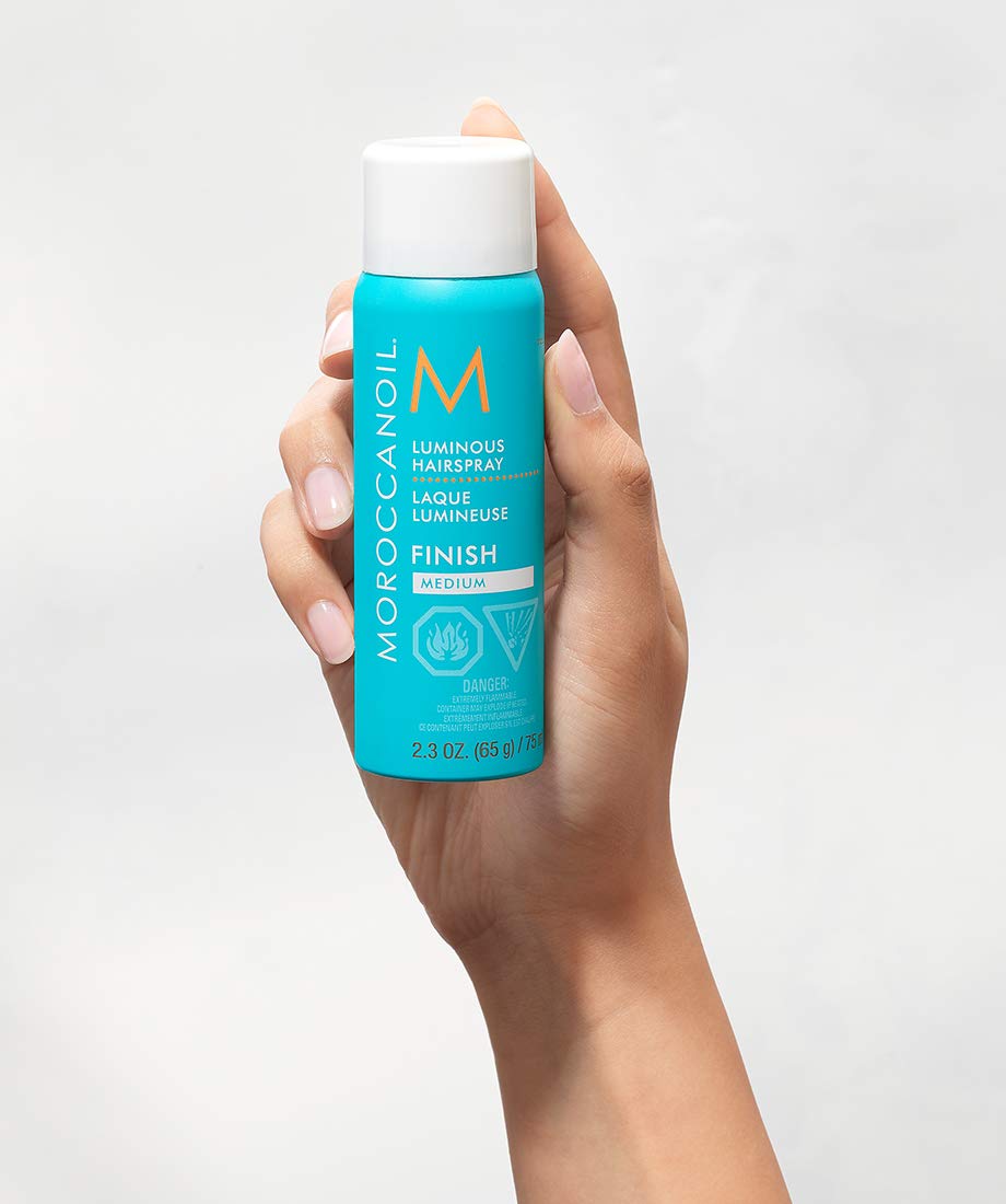 Foto 3 pulgar | Laca Para El Cabello Moroccanoil Luminous Fijación Media 75 Ml - Venta Internacional