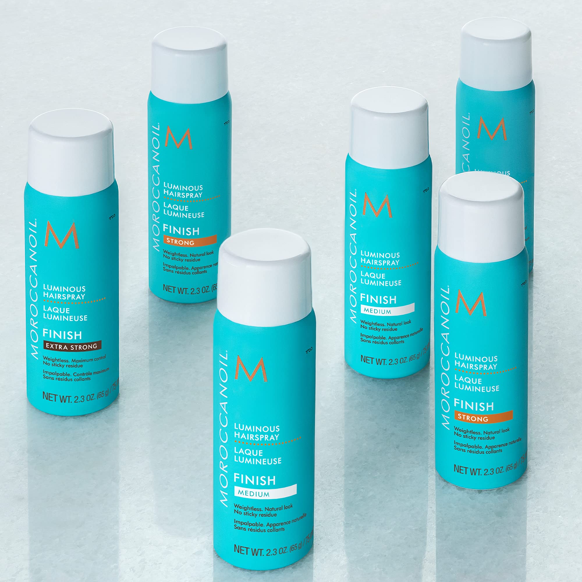 Foto 5 pulgar | Laca Para El Cabello Moroccanoil Luminous Fijación Media 75 Ml - Venta Internacional