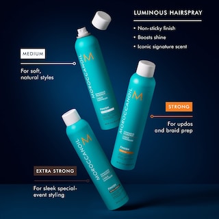 Foto 4 | Laca para Cabello Moroccanoil Luminous Strong Hold con Aceite de Argán 300 ml - Venta Internacional