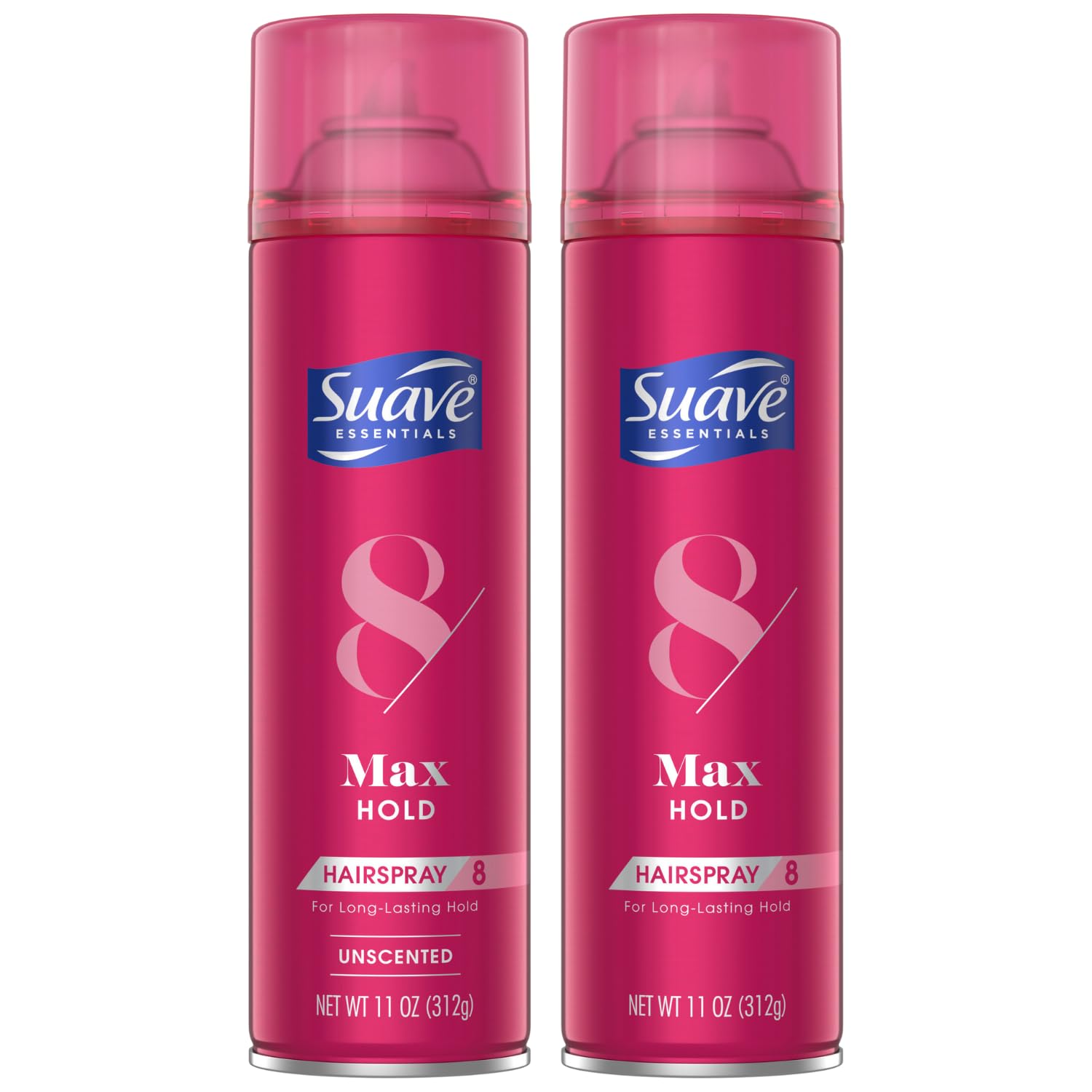 Foto 2 pulgar | Hairspray Suave Max Hold Variety Paquete De 2 Unidades Sin Perfume - Venta Internacional