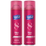 Hairspray Suave Max Hold Variety Paquete De 2 Unidades Sin Perfume - Venta Internacional