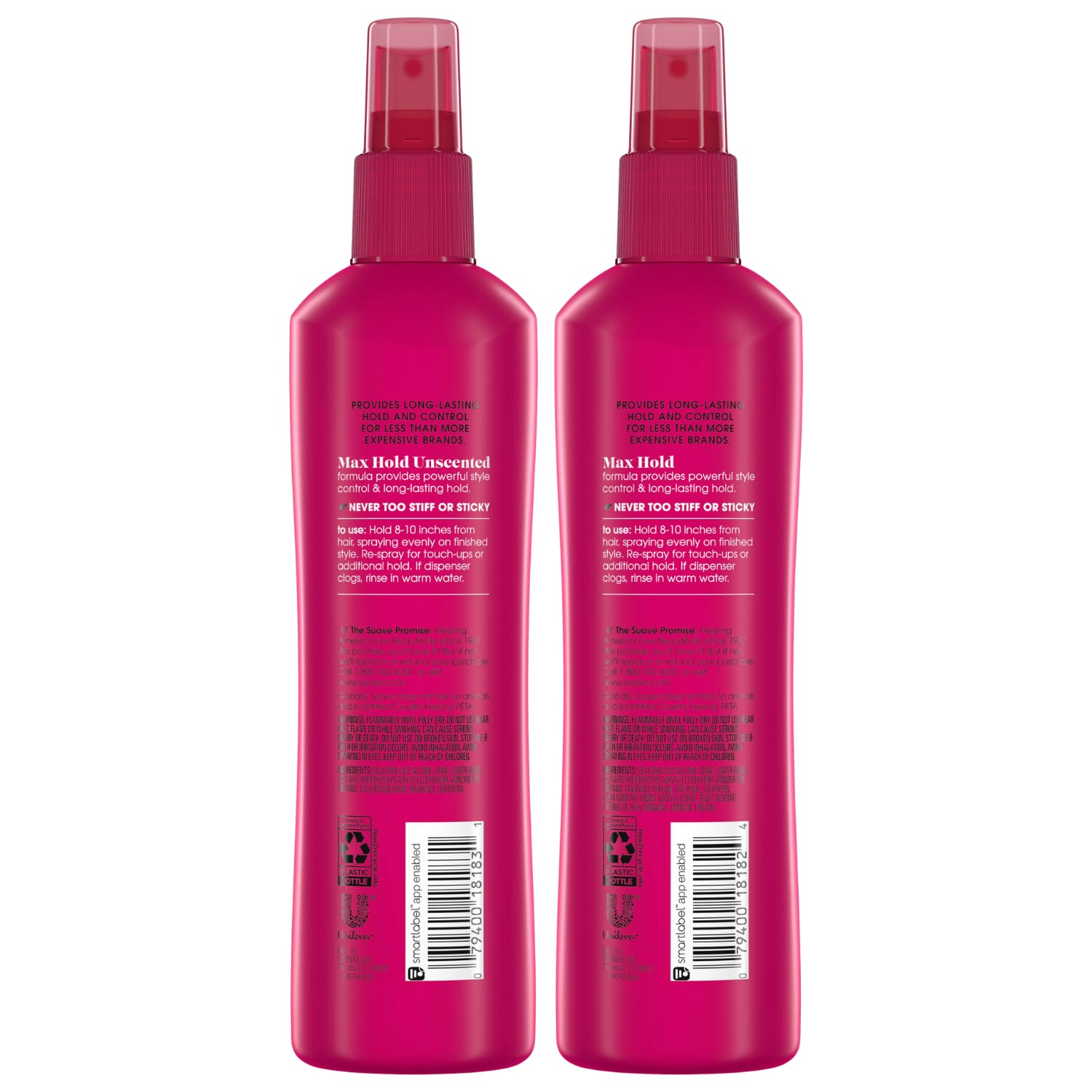 Foto 2 | Spray para Cabello Suave Max Hold Variety 2 Unidades - Venta Internacional