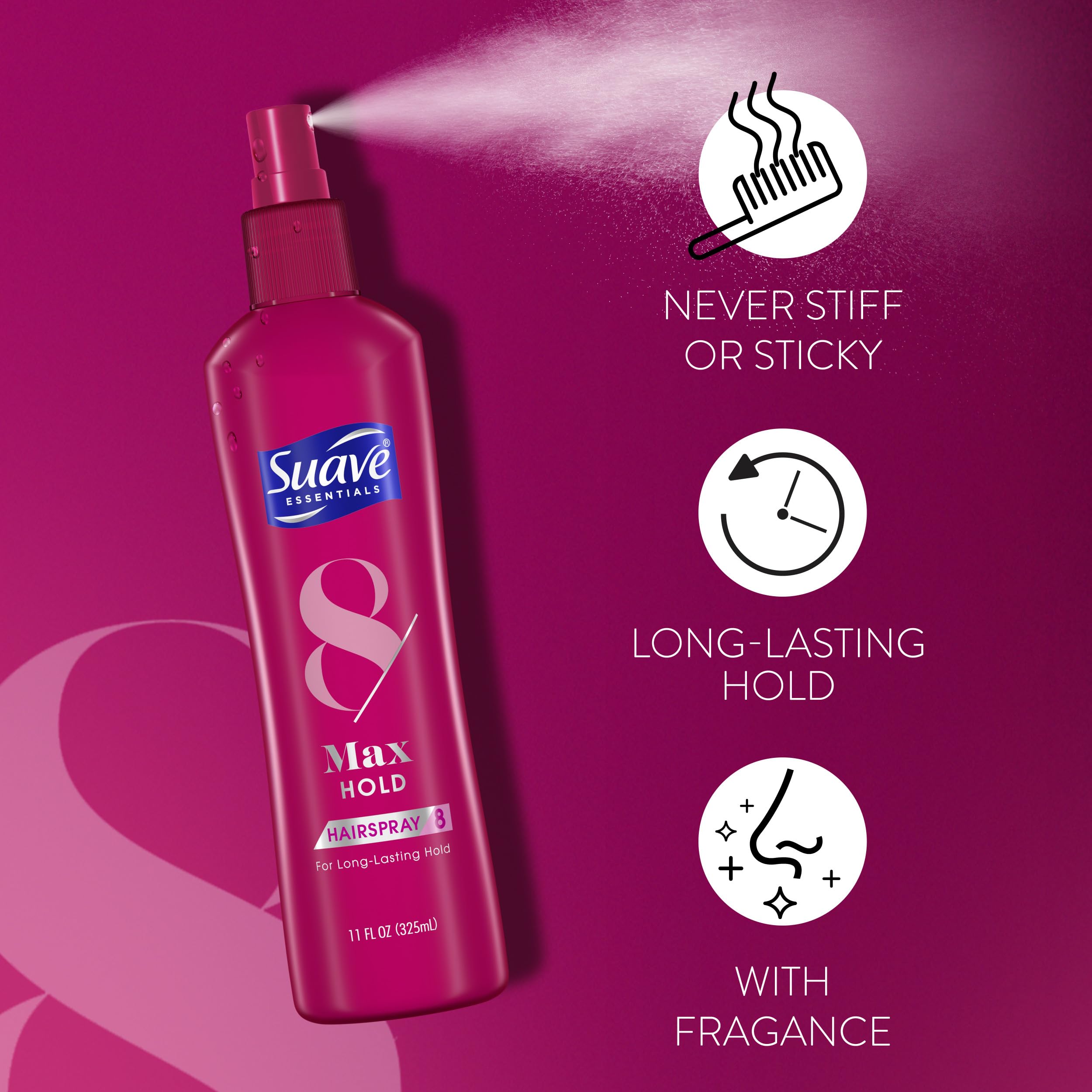 Foto 8 pulgar | Spray para Cabello Suave Max Hold Variety 2 Unidades - Venta Internacional