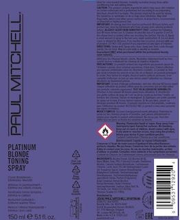 Foto 7 | Spray Tonificante Morado Paul Mitchell Platinum Blonde 150 Ml - Venta Internacional.