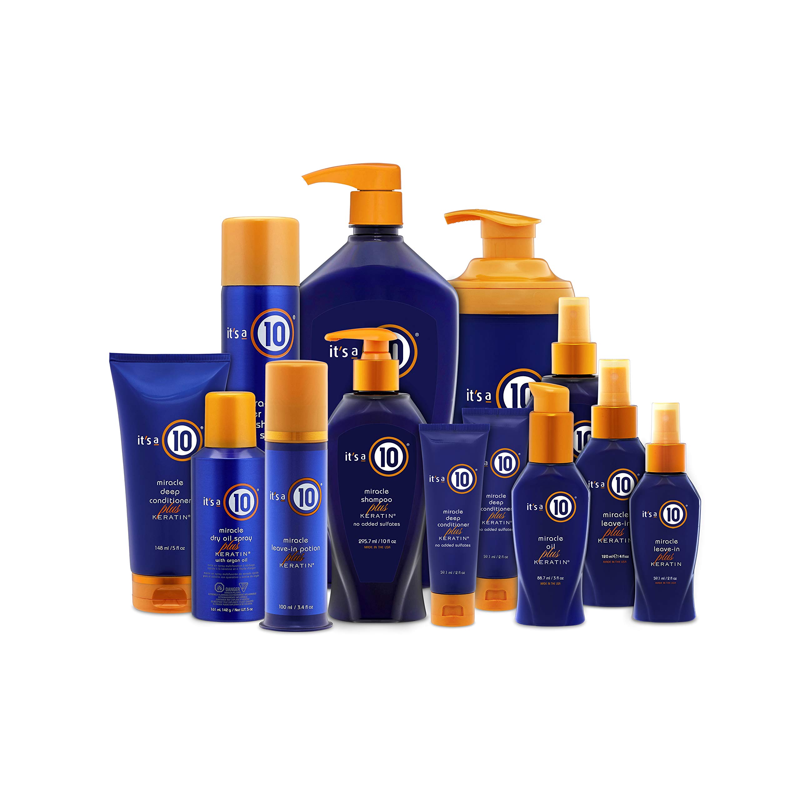 Foto 6 pulgar | Cuidado Del Cabello It's A 10 Miracle Leave-in Con Queratina, 300 Ml - Venta Internacional.