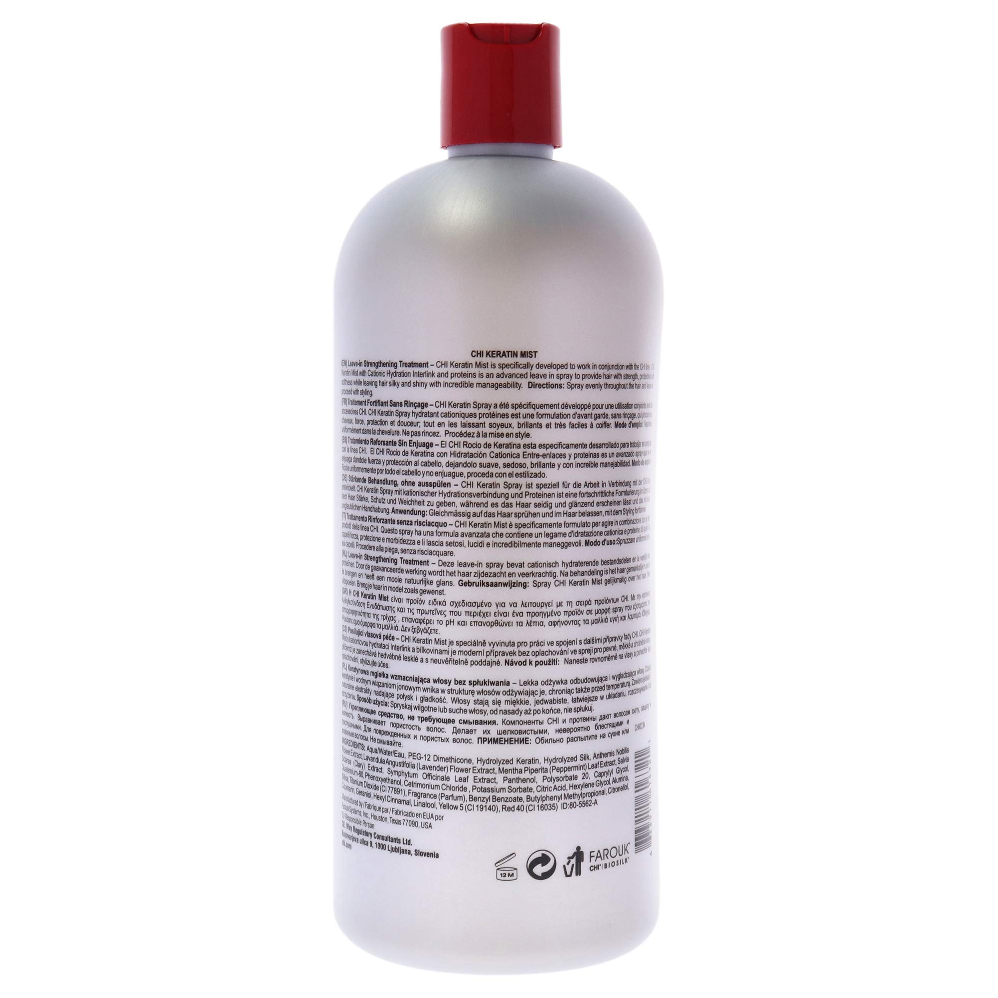 Foto 3 pulgar | Hair Mist Chi Keratin 946 Ml Para Todo Tipo De Cabello - Venta Internacional.