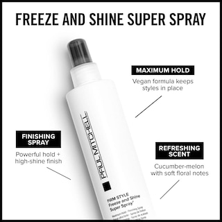 Foto 2 | Laca Para El Cabello Paul Mitchell Freeze And Shine Super Maximum Hold - Venta Internacional.