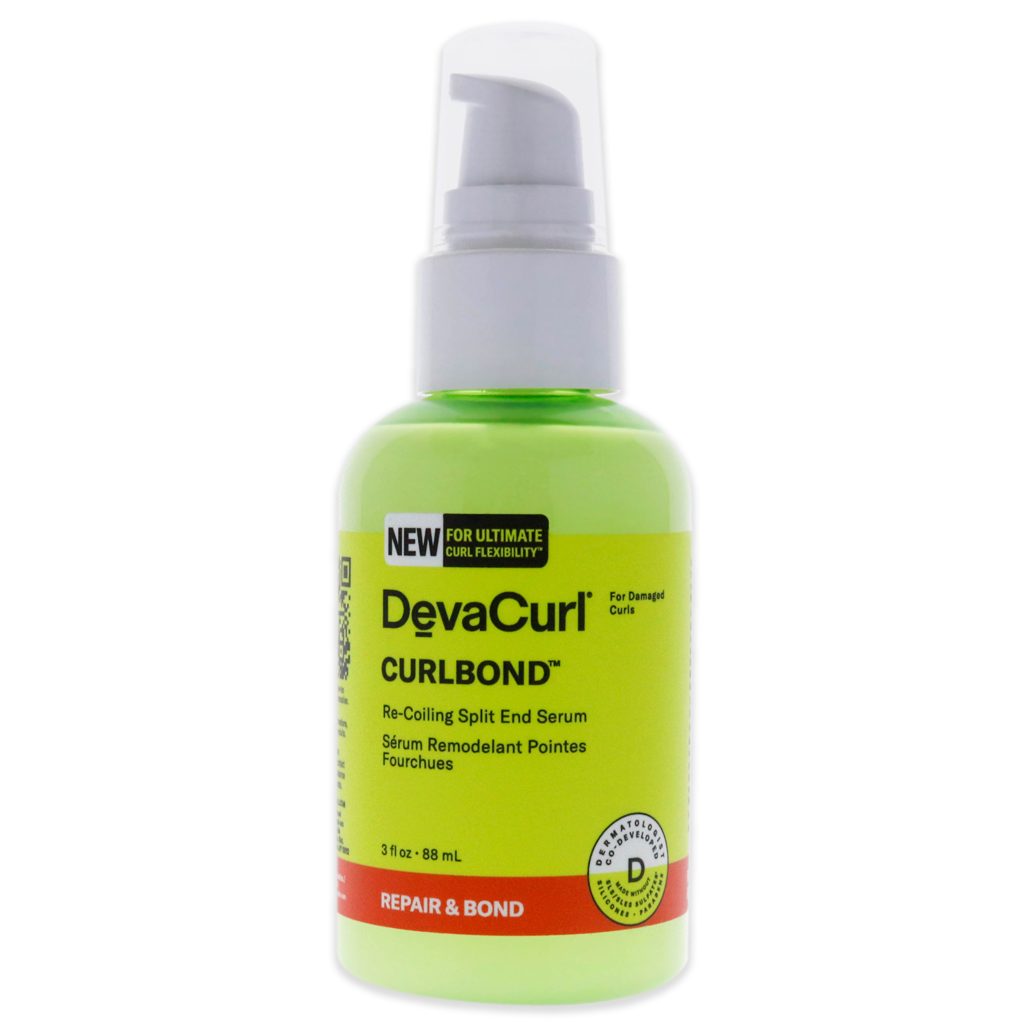 Foto 2 pulgar | Curlbond Split Y Suero De Devacurl Para Unisex - 3 Oz Serum - Venta Internacional.