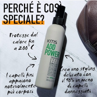 Foto 2 | Protector Térmico En Aerosol Espesante Kms Addpower 200 Ml - Venta Internacional.