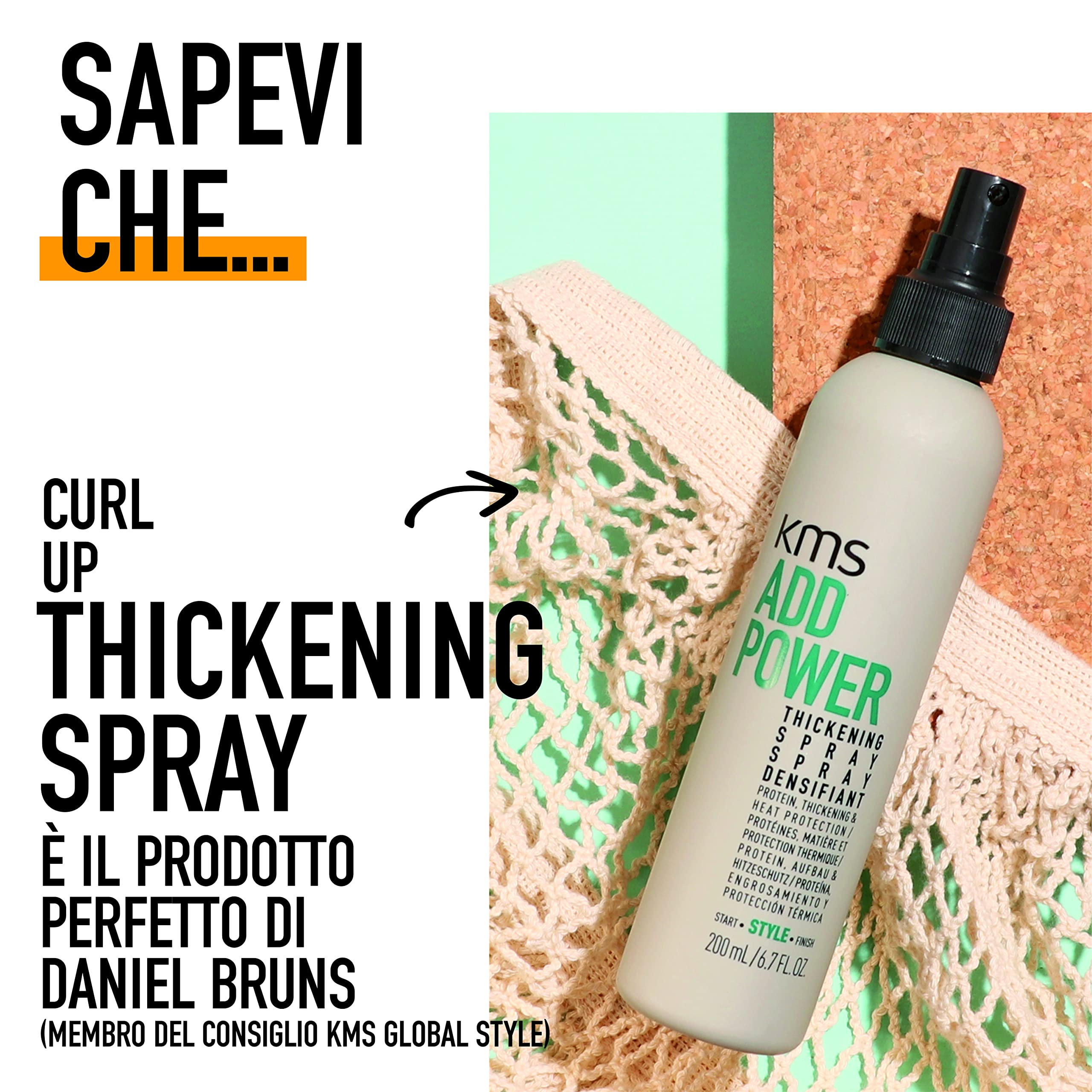 Foto 7 pulgar | Protector Térmico En Aerosol Espesante Kms Addpower 200 Ml - Venta Internacional.