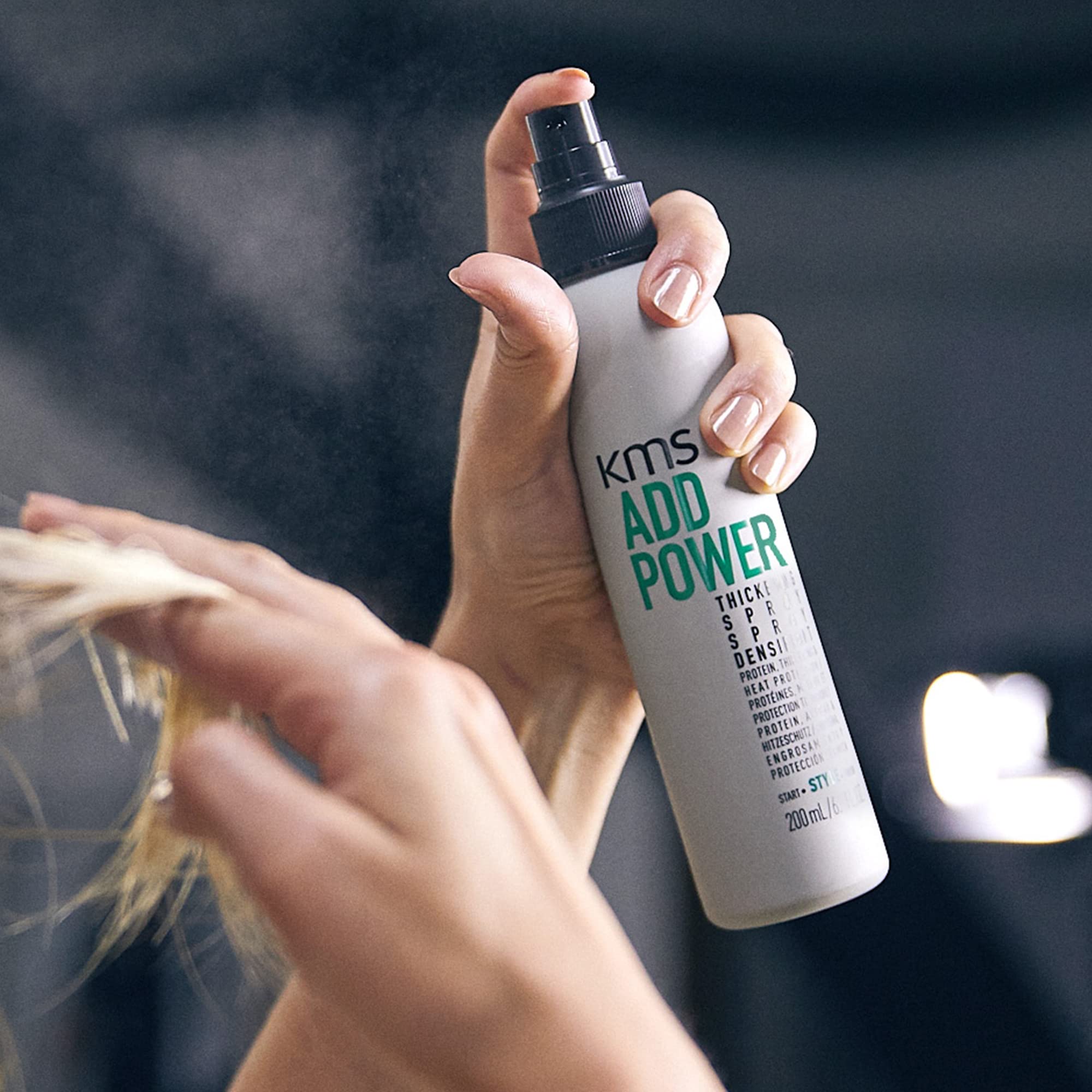 Foto 7 | Protector Térmico En Aerosol Espesante Kms Addpower 200 Ml - Venta Internacional.