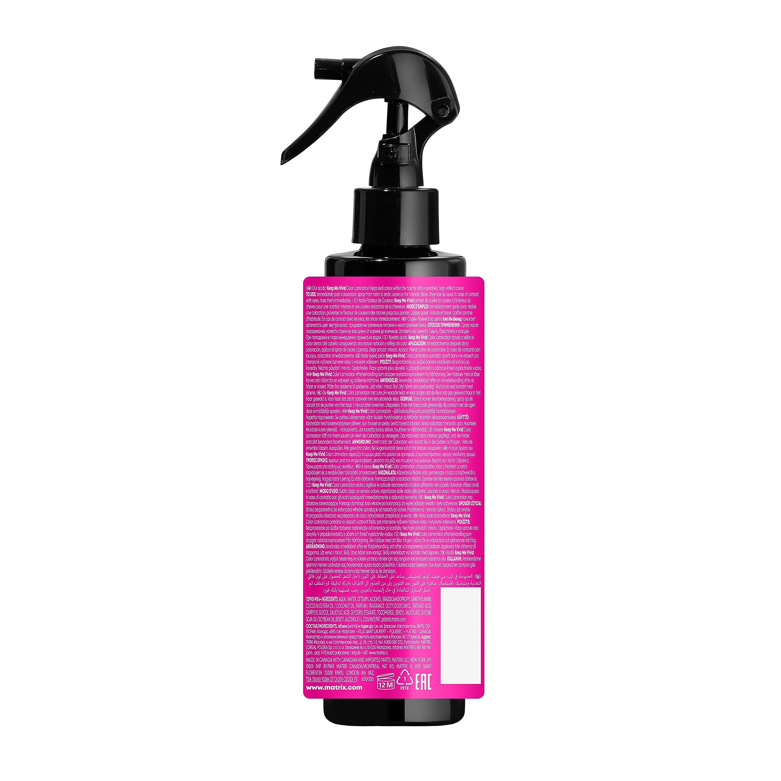 Foto 7 pulgar | Laminación En Aerosol Keep Me Vivid Color De 200 Ml - Venta Internacional.