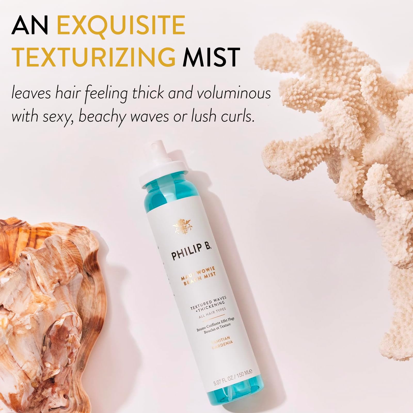 Foto 2 | Bruma Para El Cabello Philip B. Maui Wowie Beach Mist, 150 Ml, Texturizante - Venta Internacional.