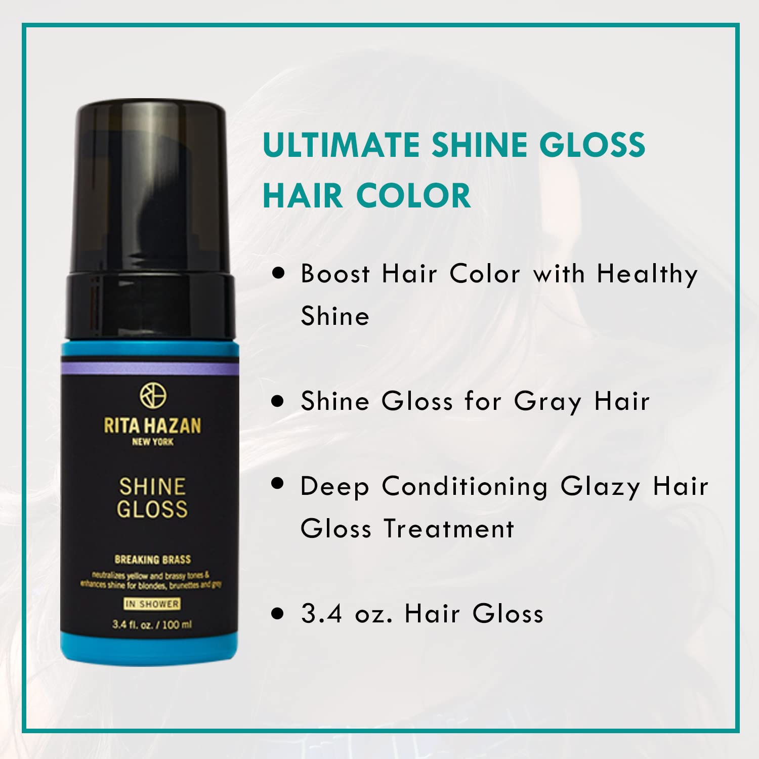 Foto 4 pulgar | Brillo De Pelo Rita Hazan Ultimate True Color Shine 100 Ml - Venta Internacional.