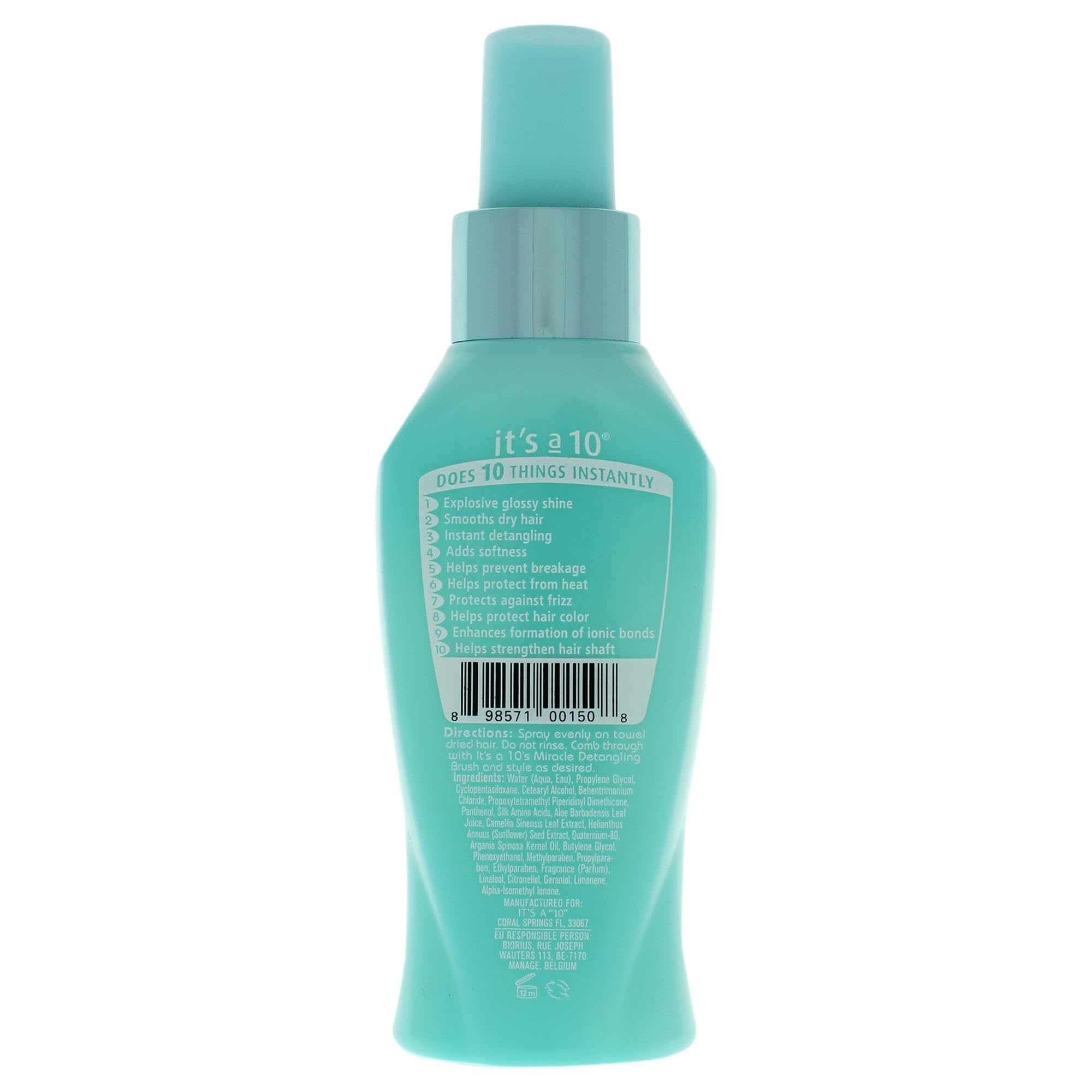 Foto 3 pulgar | Tratamiento Sin Enjuague It's A 10 Miracle Dry Glossing, 120 Ml - Venta Internacional.