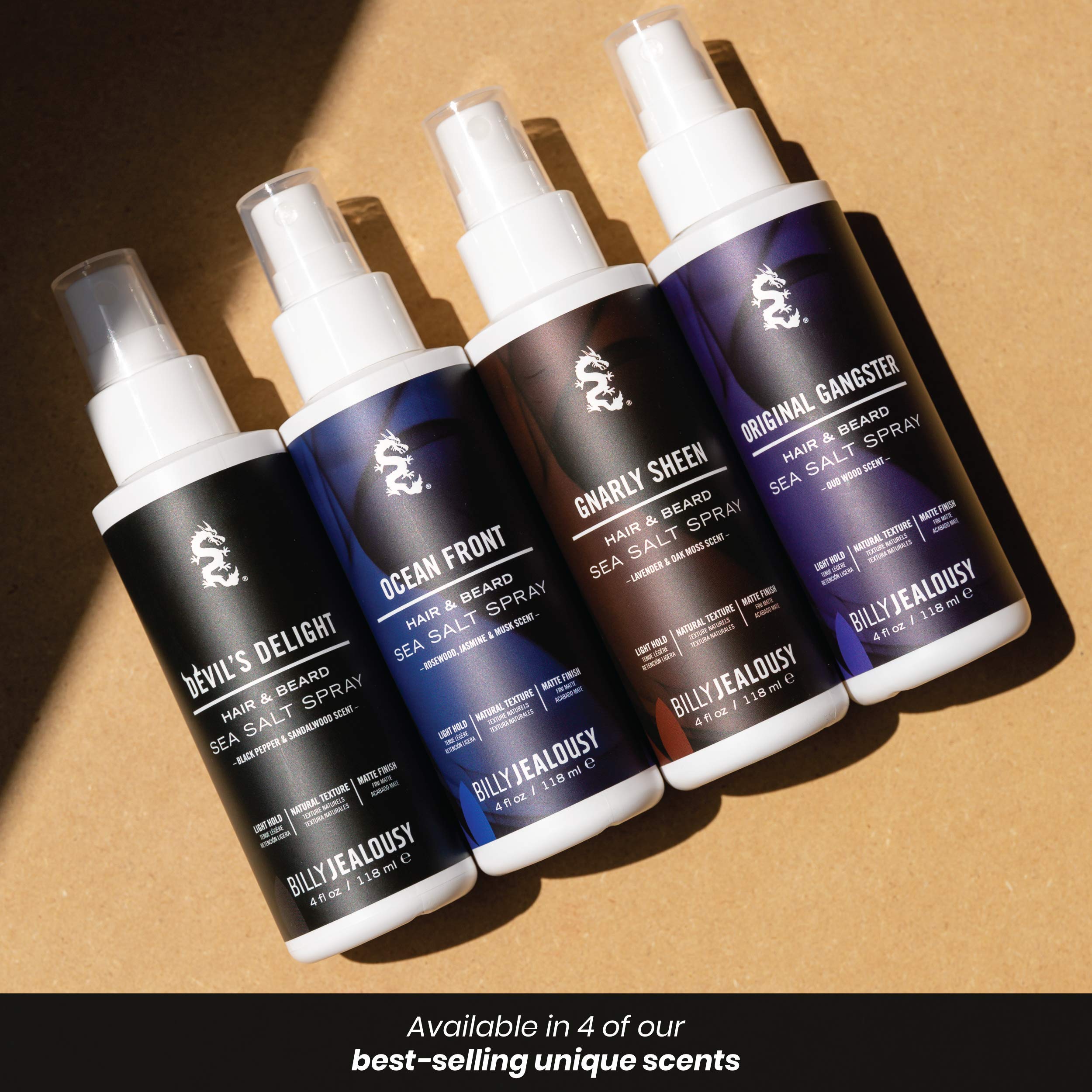 Foto 7 pulgar | Spray De Sal Marina Billy Jealousy Original Gangster 120 Ml - Venta Internacional.