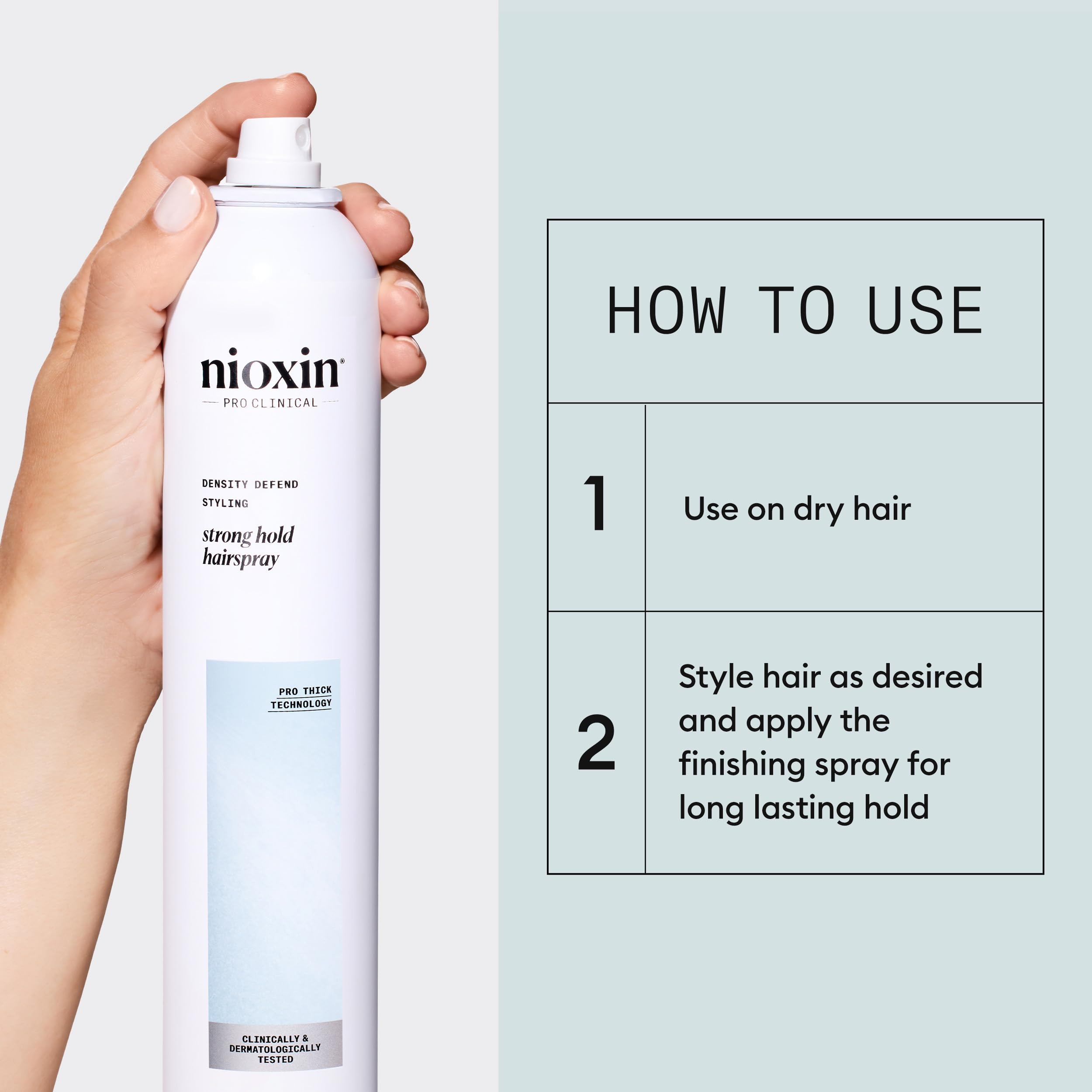 Foto 7 pulgar | Laca Para El Cabello Nioxin Density Defend Styling Strong Hold 300 Ml - Venta Internacional.