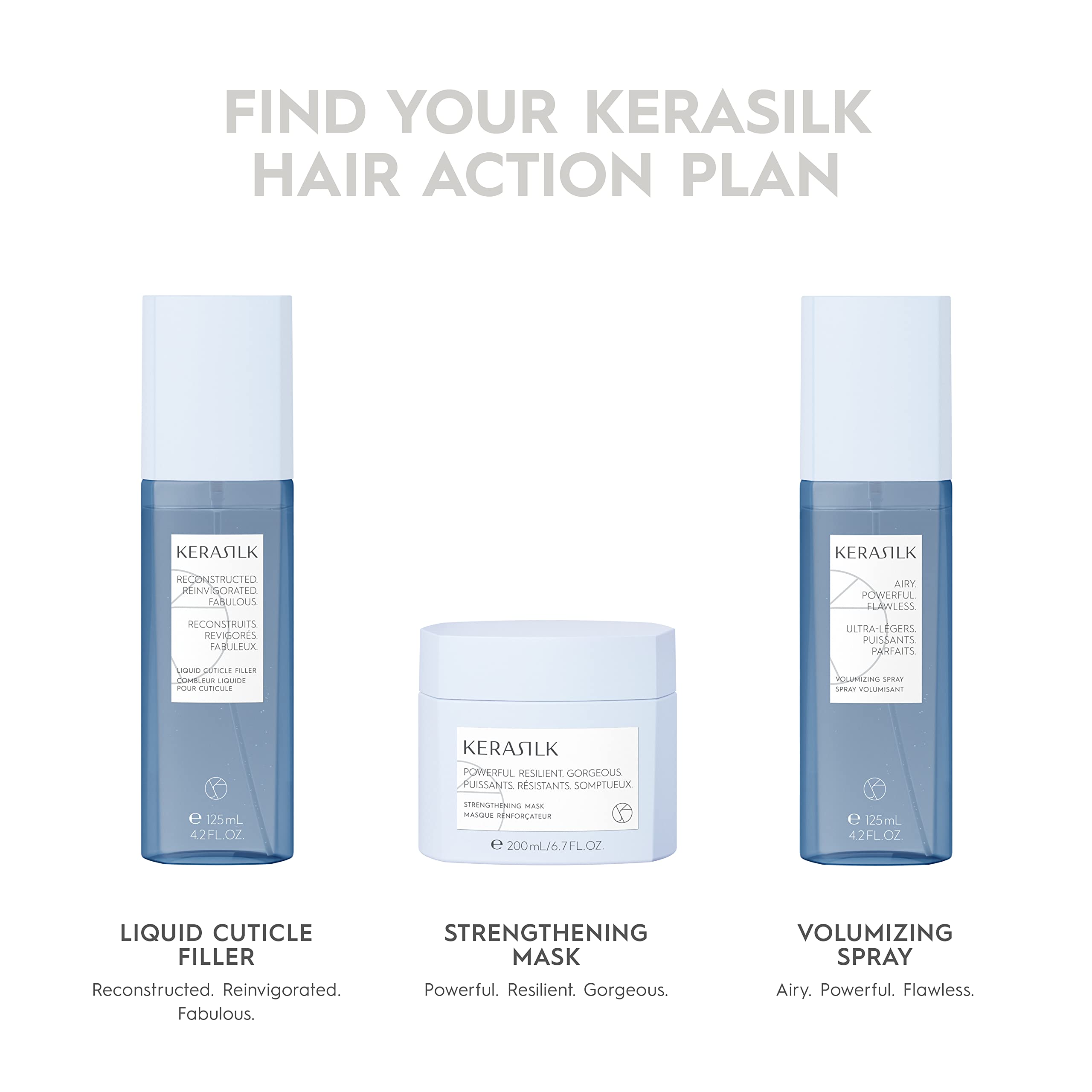 Foto 3 | Spray De Acabado Texturizante Kerasilk Flexible Hold 200 Ml - Venta Internacional.