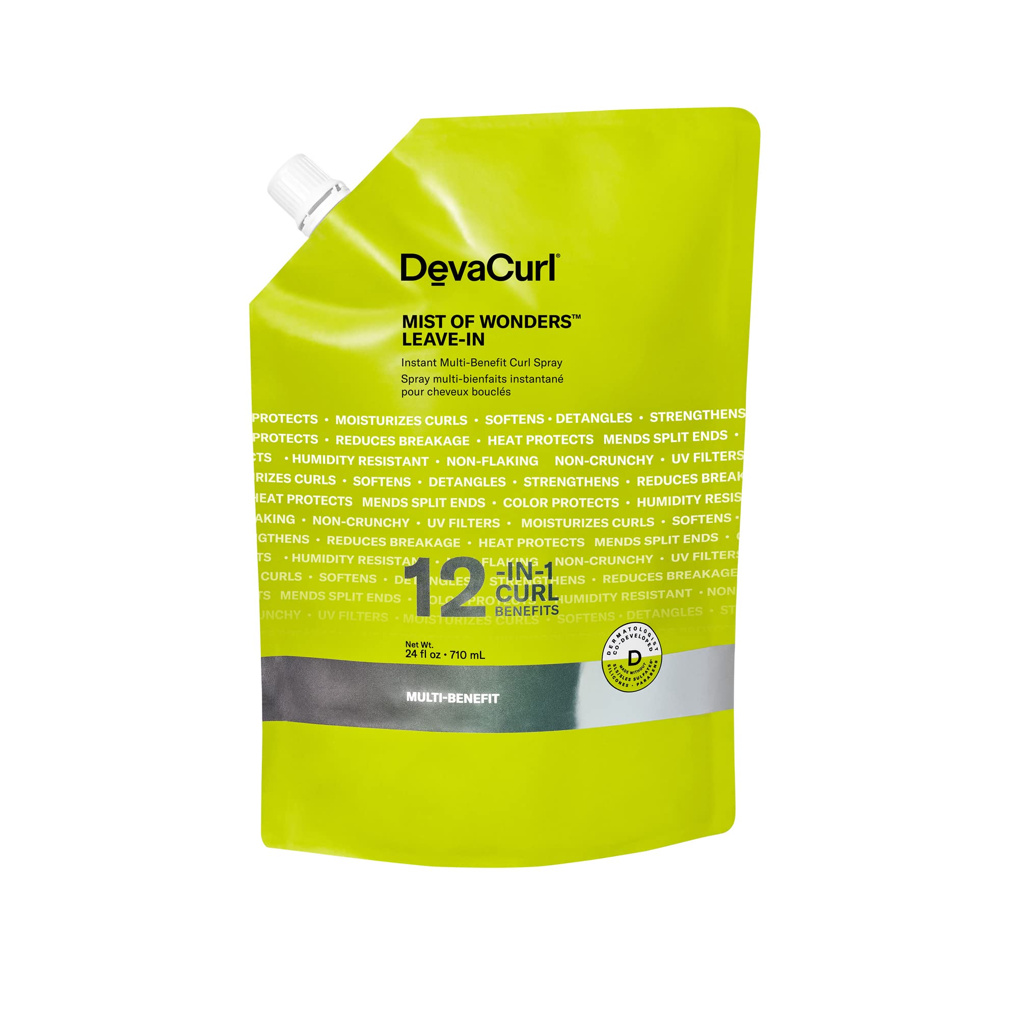 Foto 2 pulgar | Bolsa De Recarga Para Aerosol Curl Devacurl Mist Of Wonders, 700 Ml - Venta Internacional.