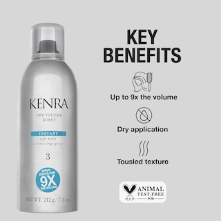 Foto 2 | Laca Para El Cabello Kenra Dry Volume Burst 3 Soft Hold 220 Ml - Venta Internacional.