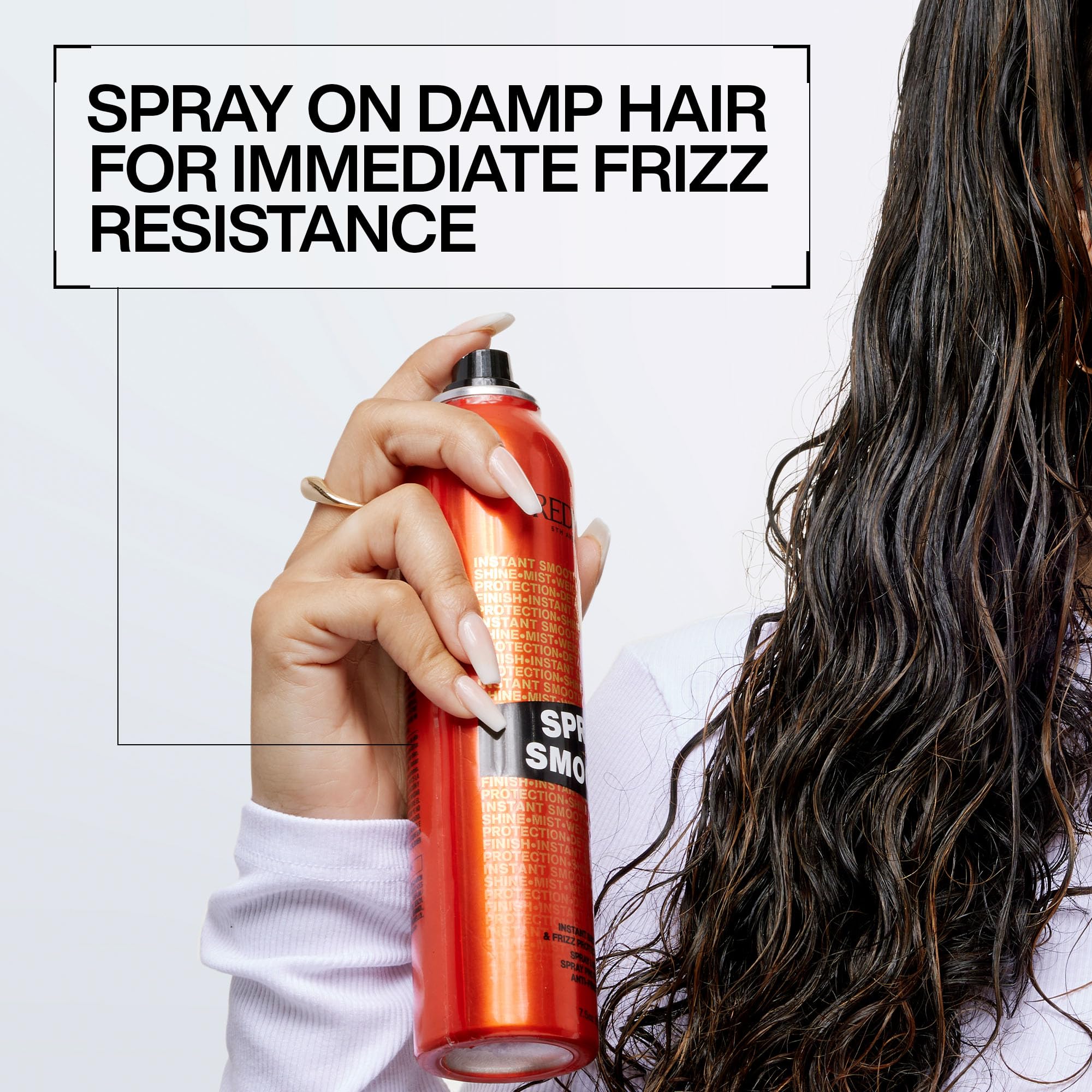 Foto 5 pulgar | Spray Para El Cabello Redken Spray Smooth Antiencrespamiento, 220 Ml - Venta Internacional.