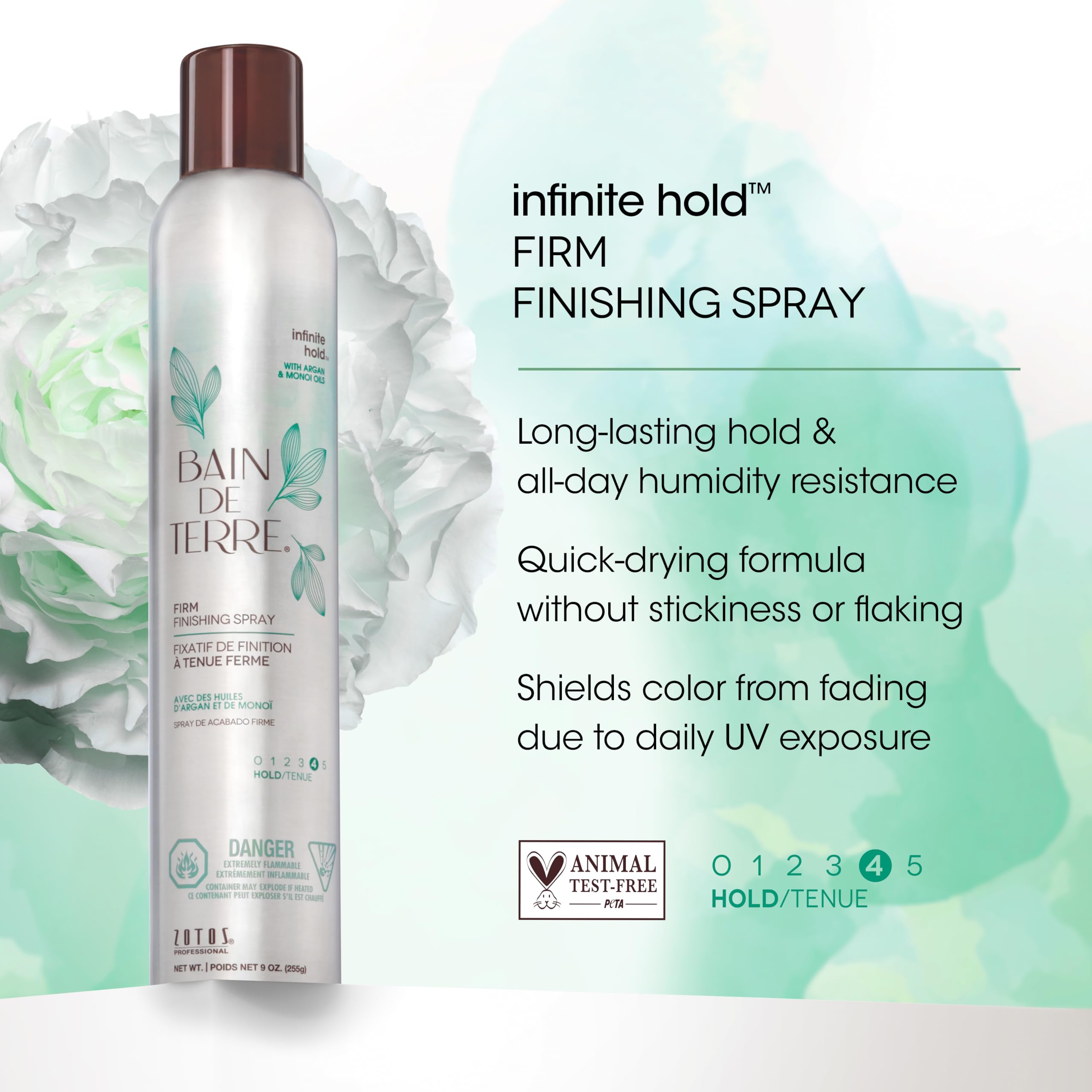 Foto 4 pulgar | Spray De Acabado Bain De Terre Infinite Hold 270 Ml - Venta Internacional.