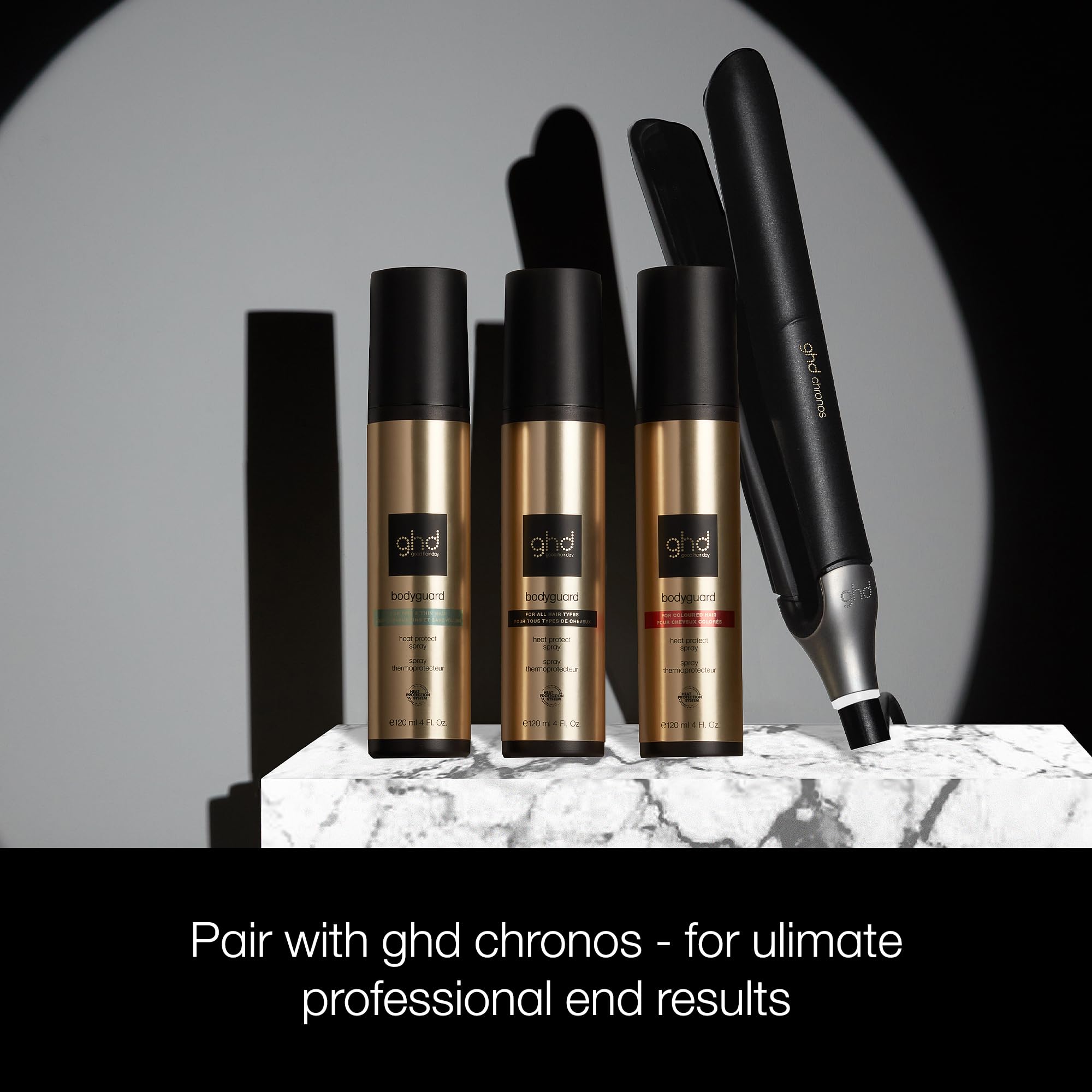 Foto 3 pulgar | Spray Protector Térmico Ghd Bodyguard Para Cabello Teñido 120 Ml - Venta Internacional.