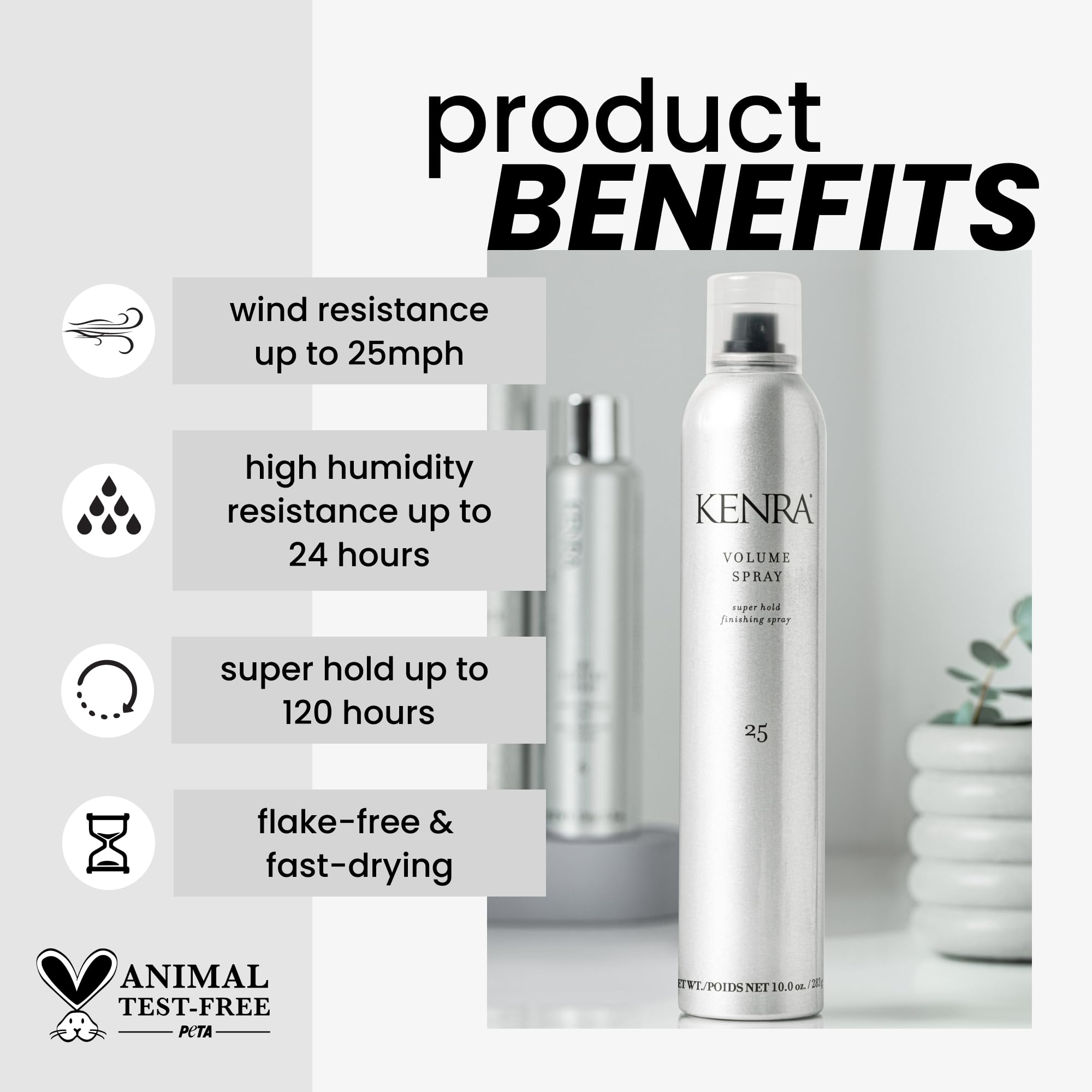 Foto 3 pulgar | Spray Para El Cabello Kenra Volume Spray 25 Super Hold 80% 473 Ml - Venta Internacional.