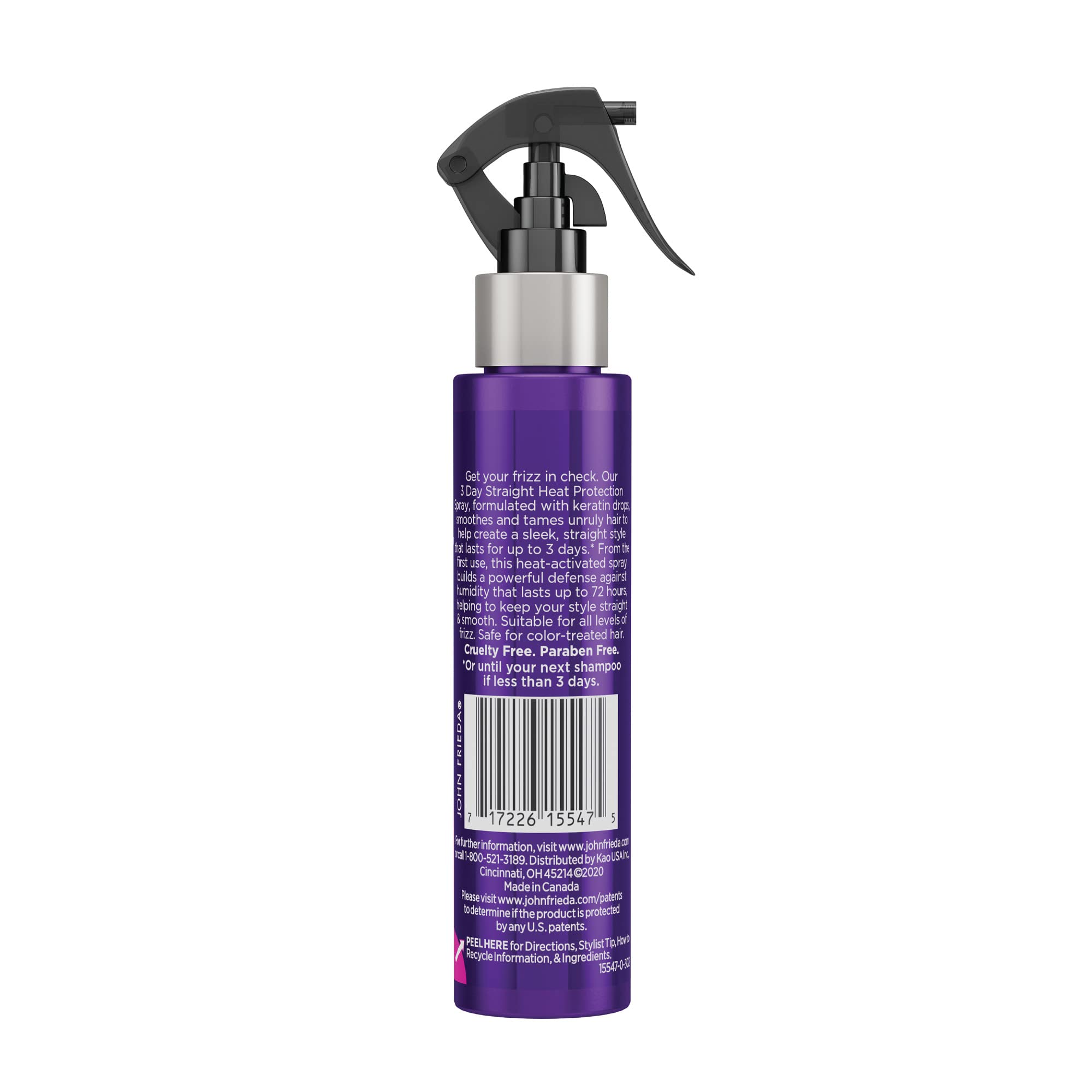 Foto 5 pulgar | Aerosol Para El Cabello John Frieda Frizz Ease Keratin, 100 Ml, 3 Días Seguidos - Venta Internacional.