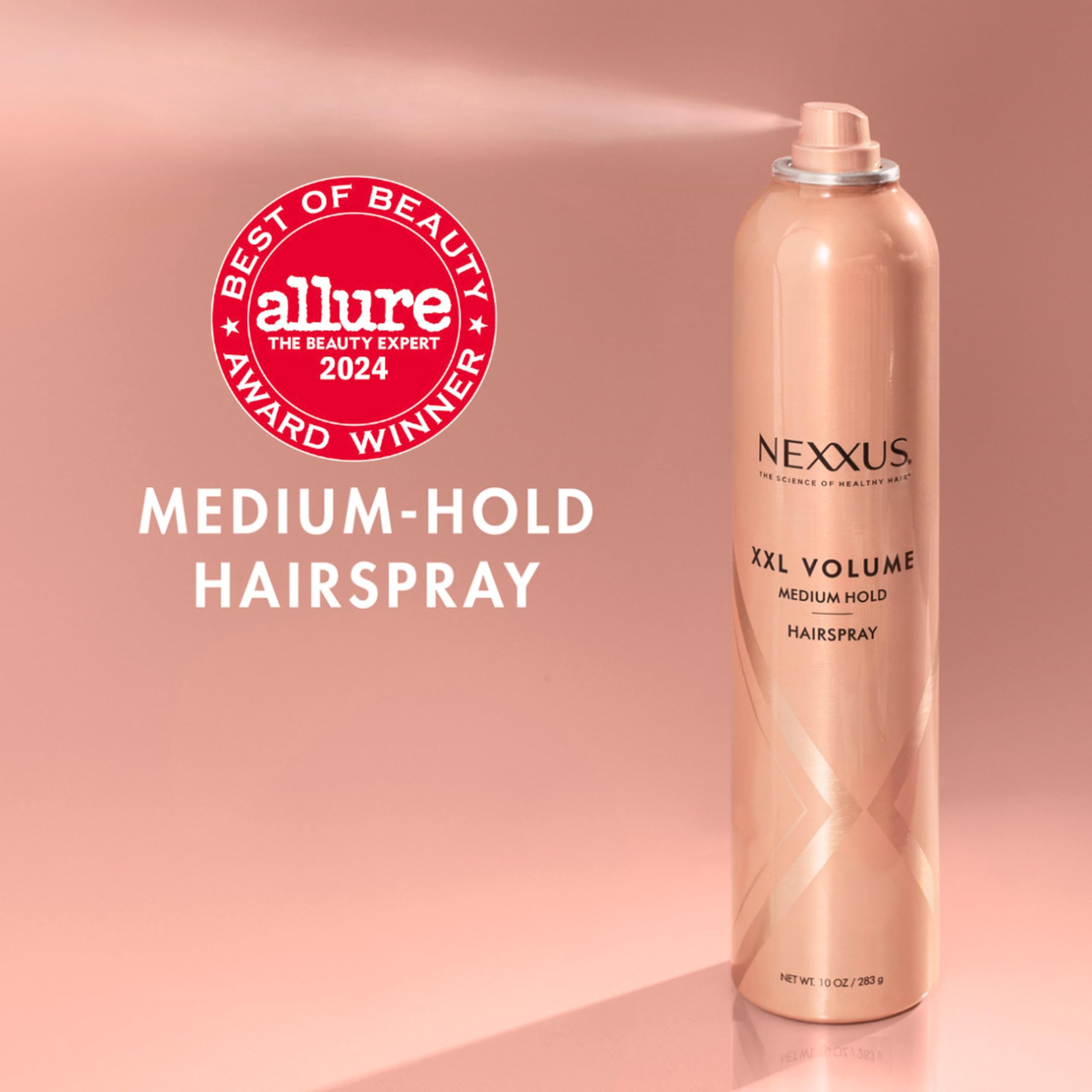 Foto 4 pulgar | Laca Para El Cabello Nexxus Medium Hold Xxl, Volumen 300 Ml, 48 Horas, Control Del Encrespamiento - Venta Internacional.