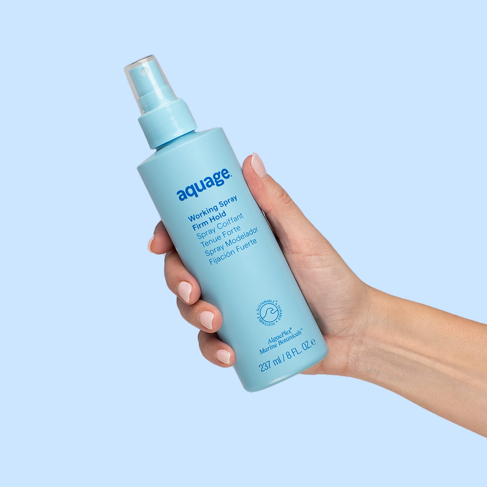 Foto 6 pulgar | Spray De Trabajo Aquage Para El Cabello, De Fijación Firme, Sin Aerosol, 240 Ml - Venta Internacional.