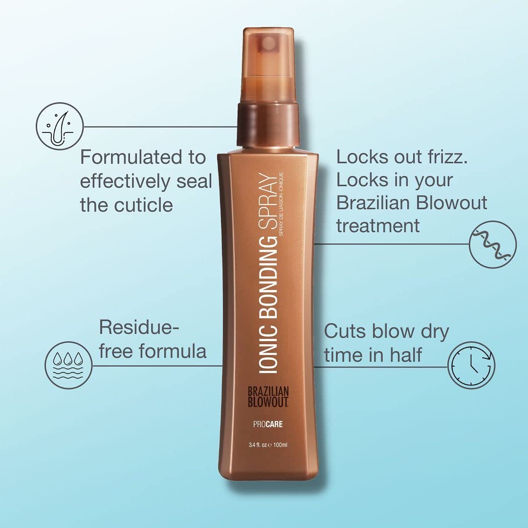 Foto 3 pulgar | Aerosol De Unión Iónica Brazilian Blowout 100 Ml - Venta Internacional.
