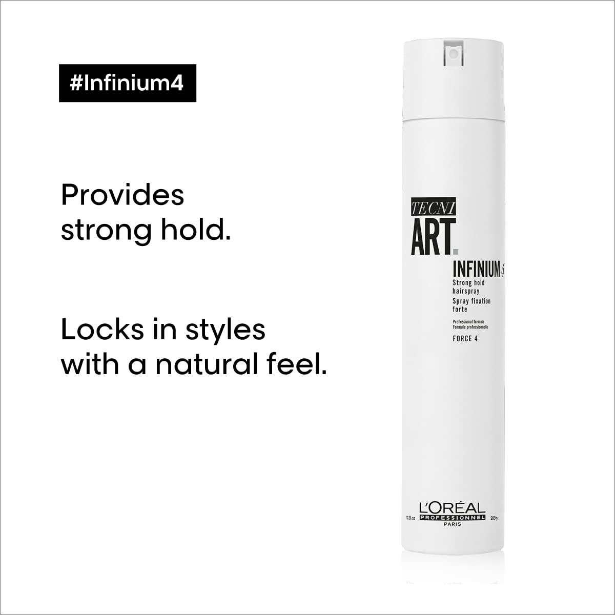 Foto 5 pulgar | Laca Para El Cabello L'oreal Professionnel Infinium 4 Strong Hold 500 Ml - Venta Internacional.