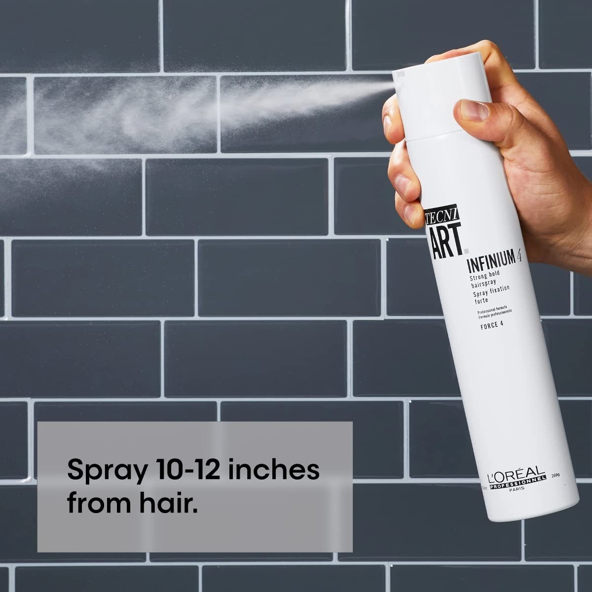 Foto 7 pulgar | Laca Para El Cabello L'oreal Professionnel Infinium 4 Strong Hold 500 Ml - Venta Internacional.
