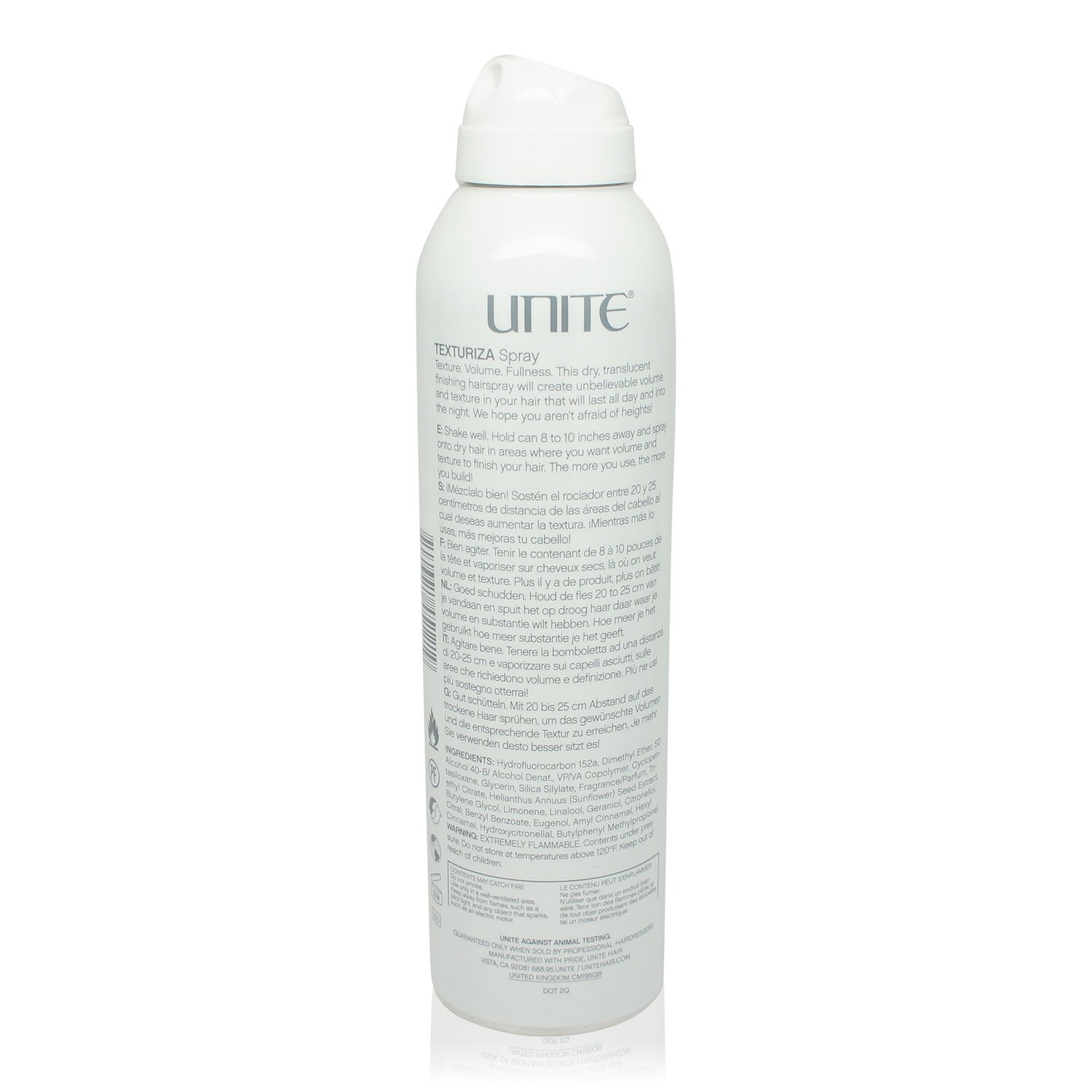 Foto 8 pulgar | Spray Texturizador Unite Hair Texturiza Para Acabado En Seco, 200 Ml - Venta Internacional.